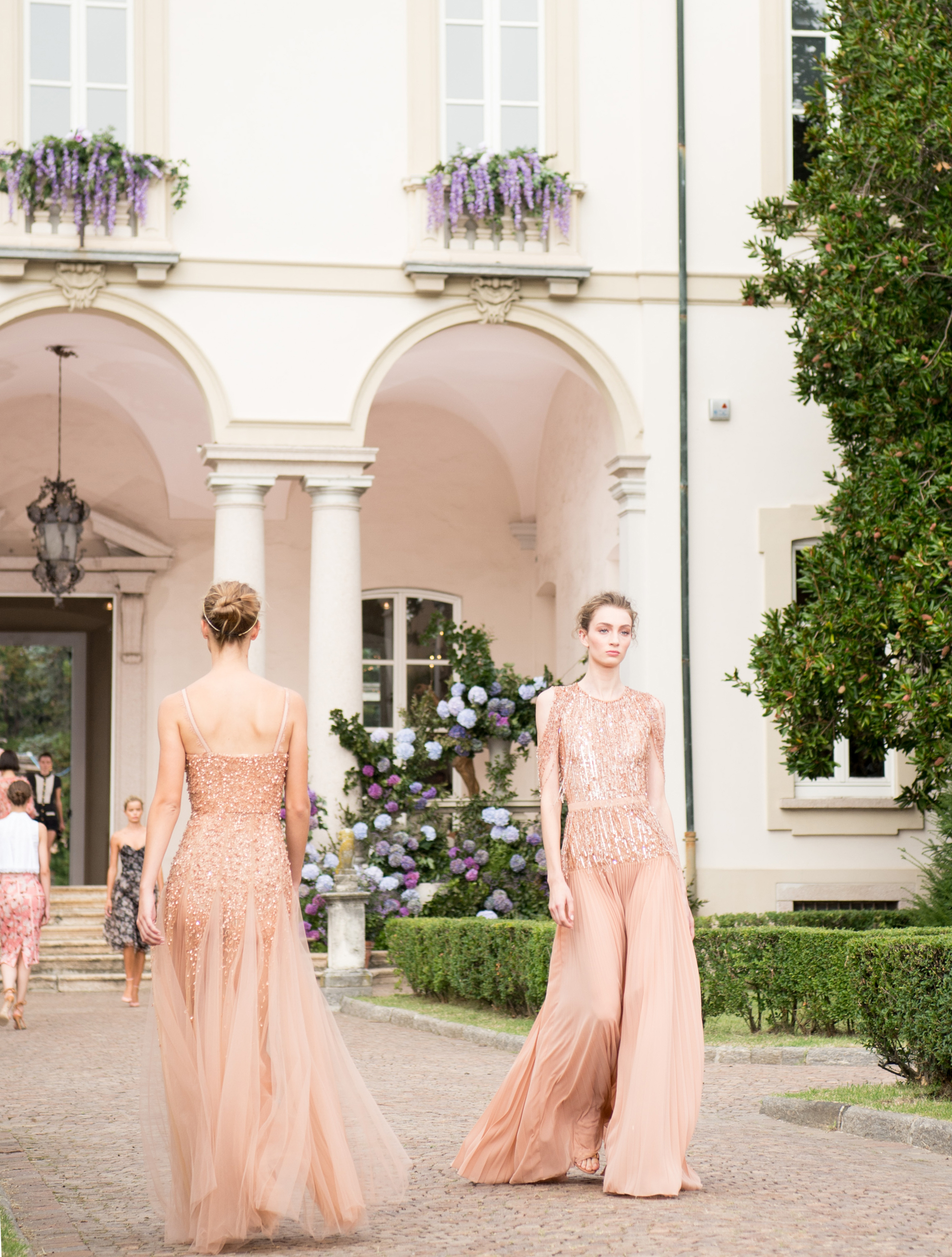 Elisabetta Franchi Spring 2021 Fashion Show Atmosphere