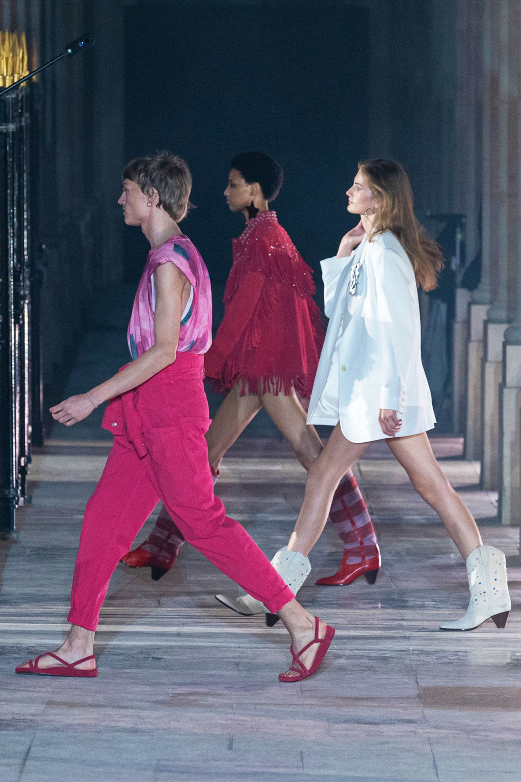 Chloe sparkles as giant Paris fashion exhibit space opens