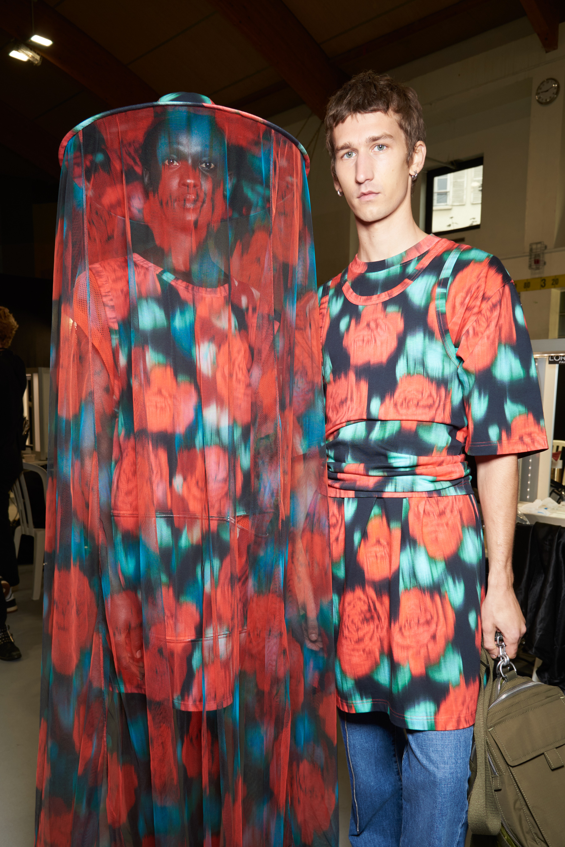 Kenzo Spring 2021 Fashion Show Backstage