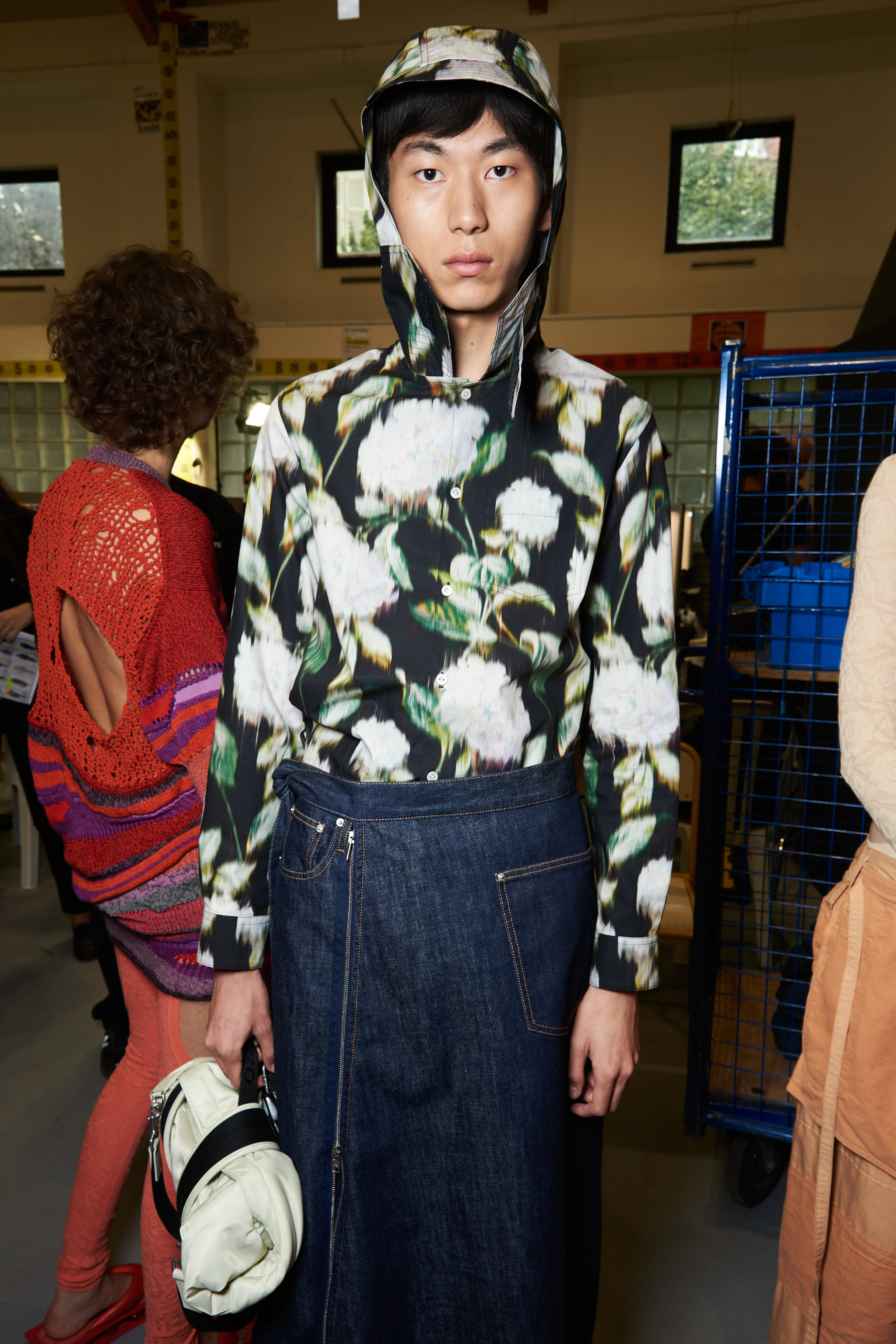 Kenzo Spring 2021 Fashion Show Backstage