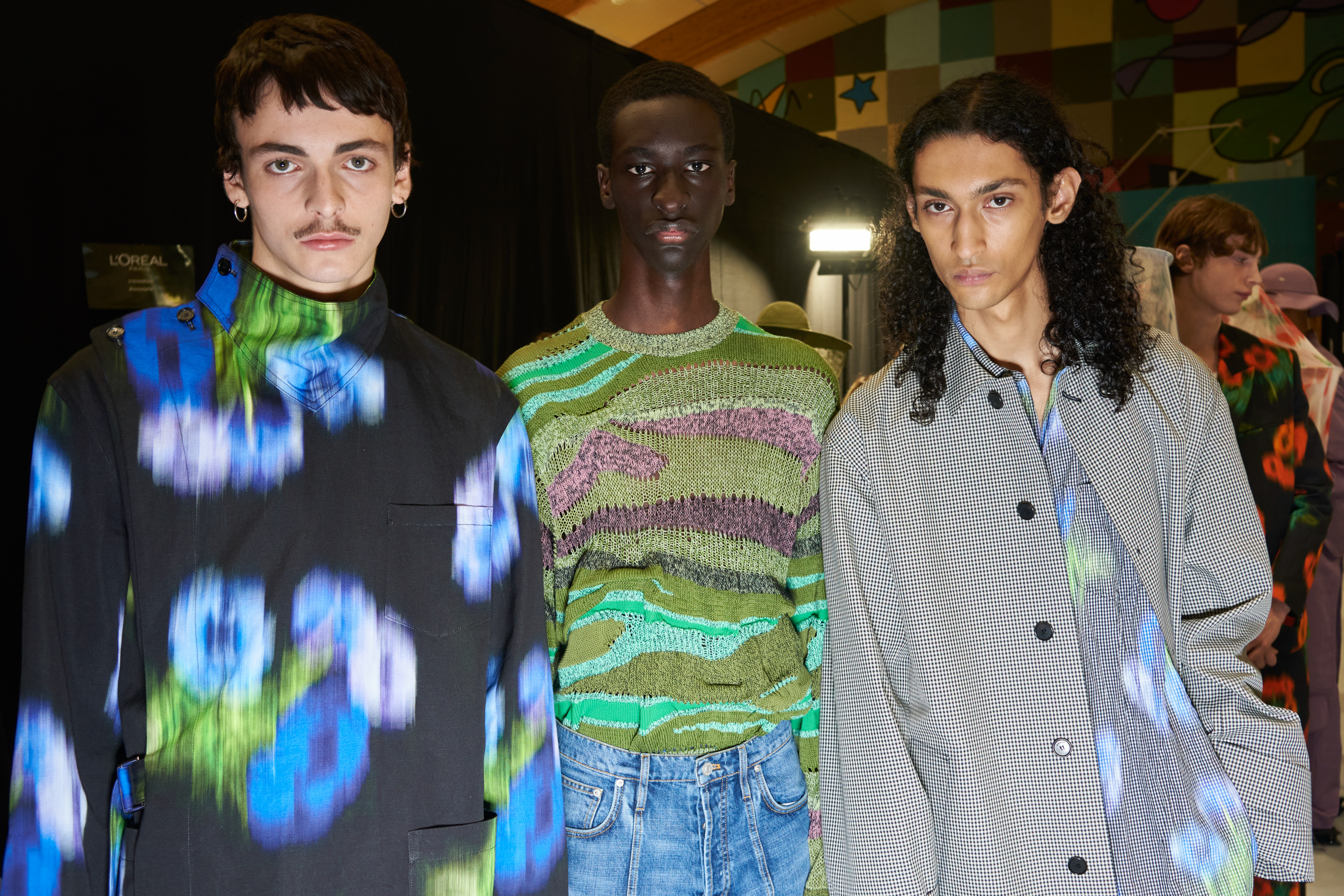 Kenzo Spring 2021 Fashion Show Backstage