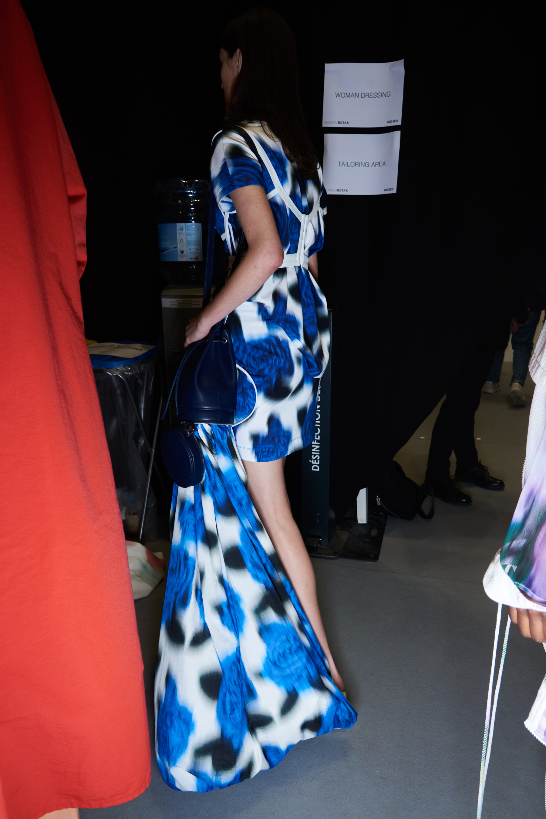 Kenzo Spring 2021 Fashion Show Backstage