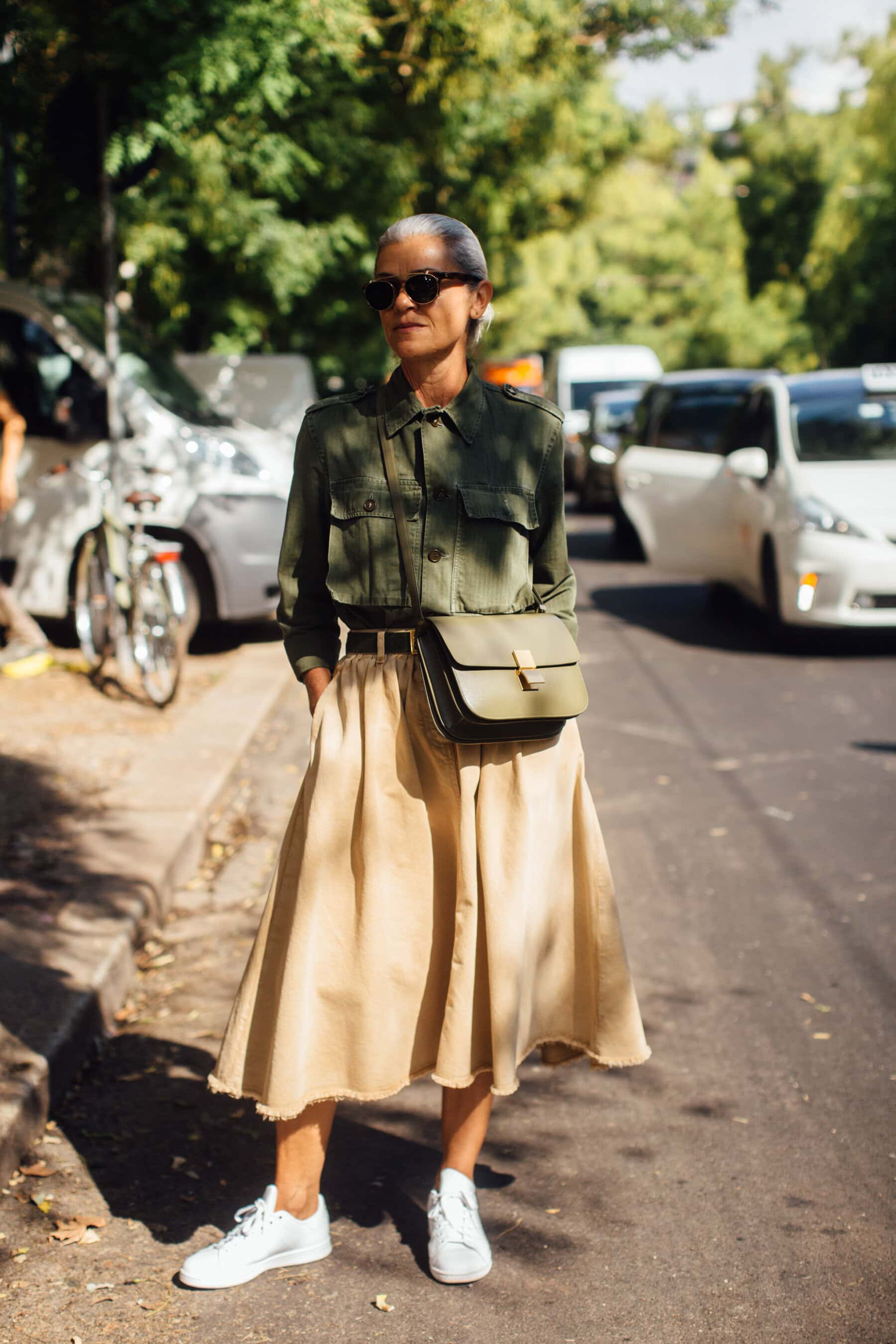 Milan Street Style Spring 2021 Day 1 