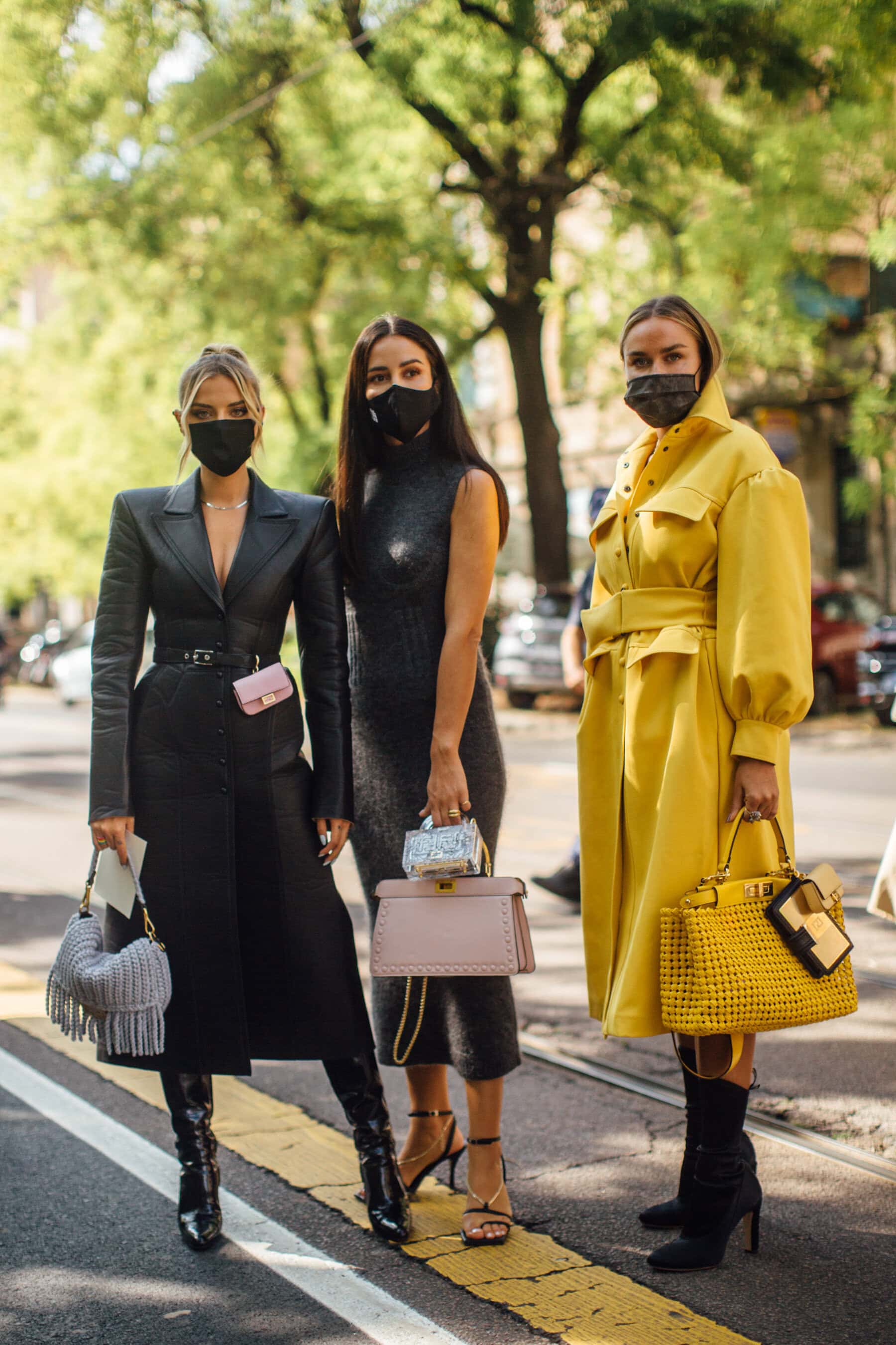 Milan Street Style Spring 2021 Day 1 