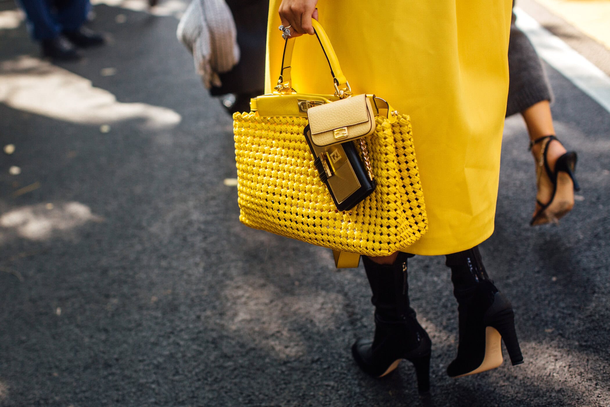 Milan Street Style Spring 2021 Day 1 