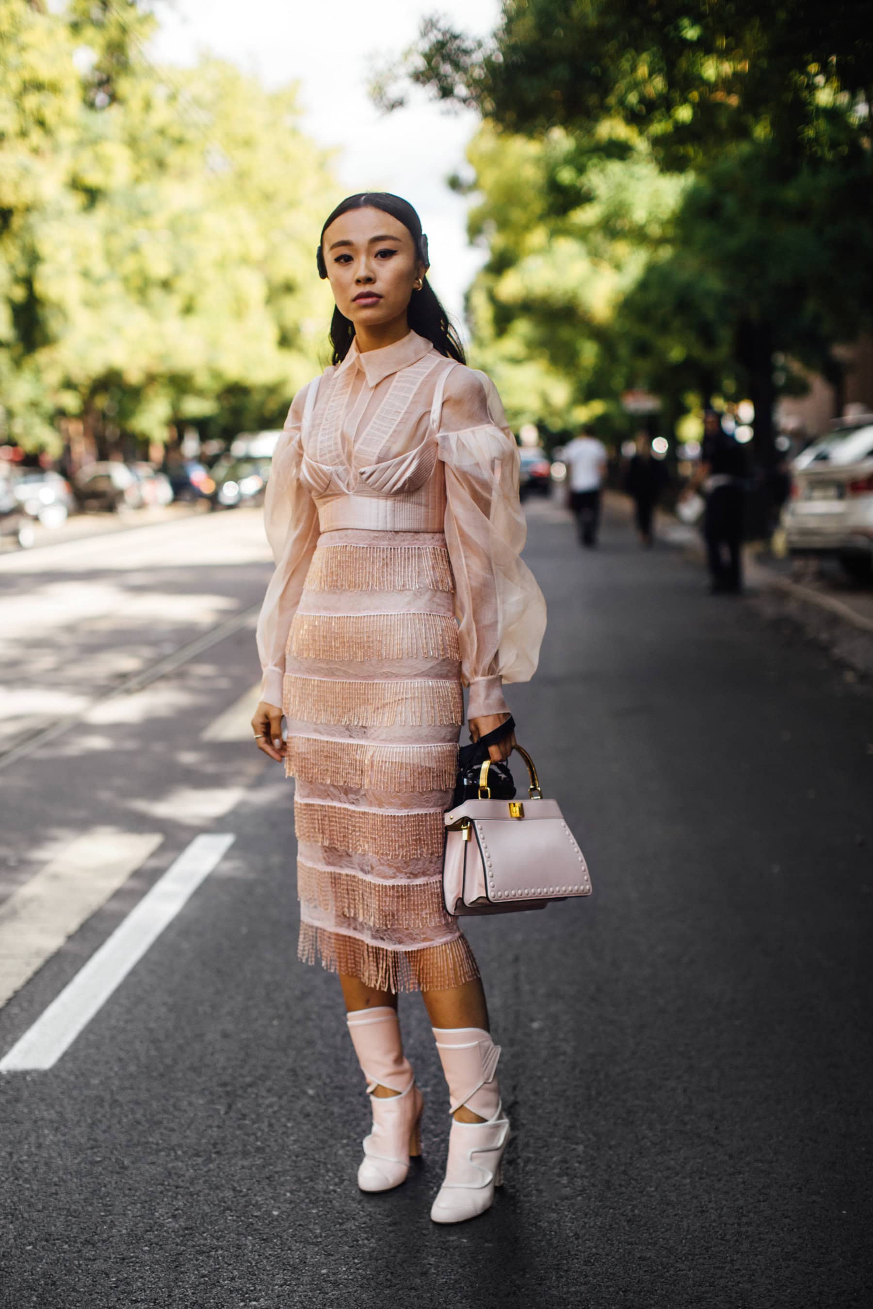 Milan Street Style Spring 2021 Day 1 