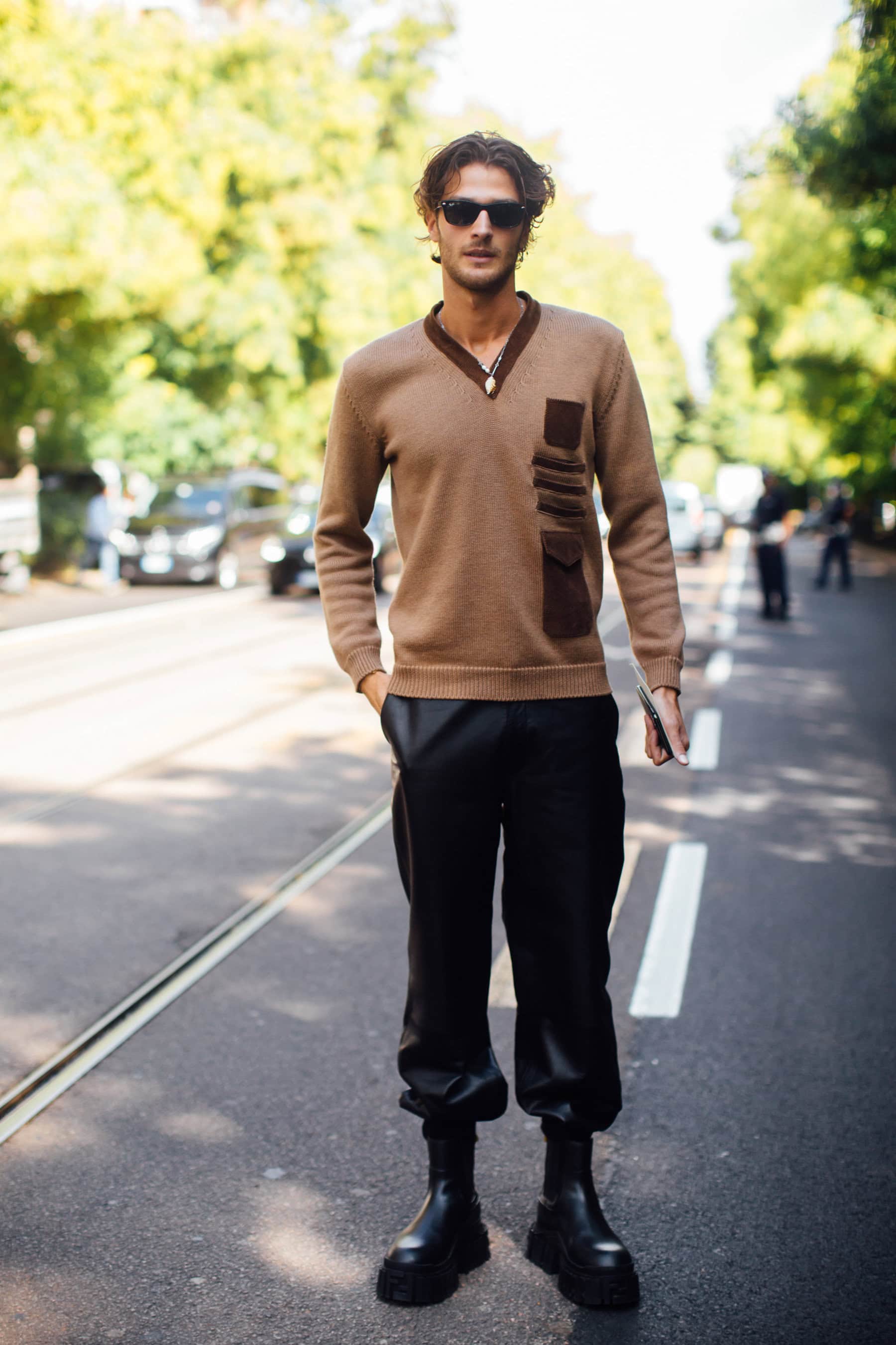 Milan Street Style Spring 2021 Day 1 