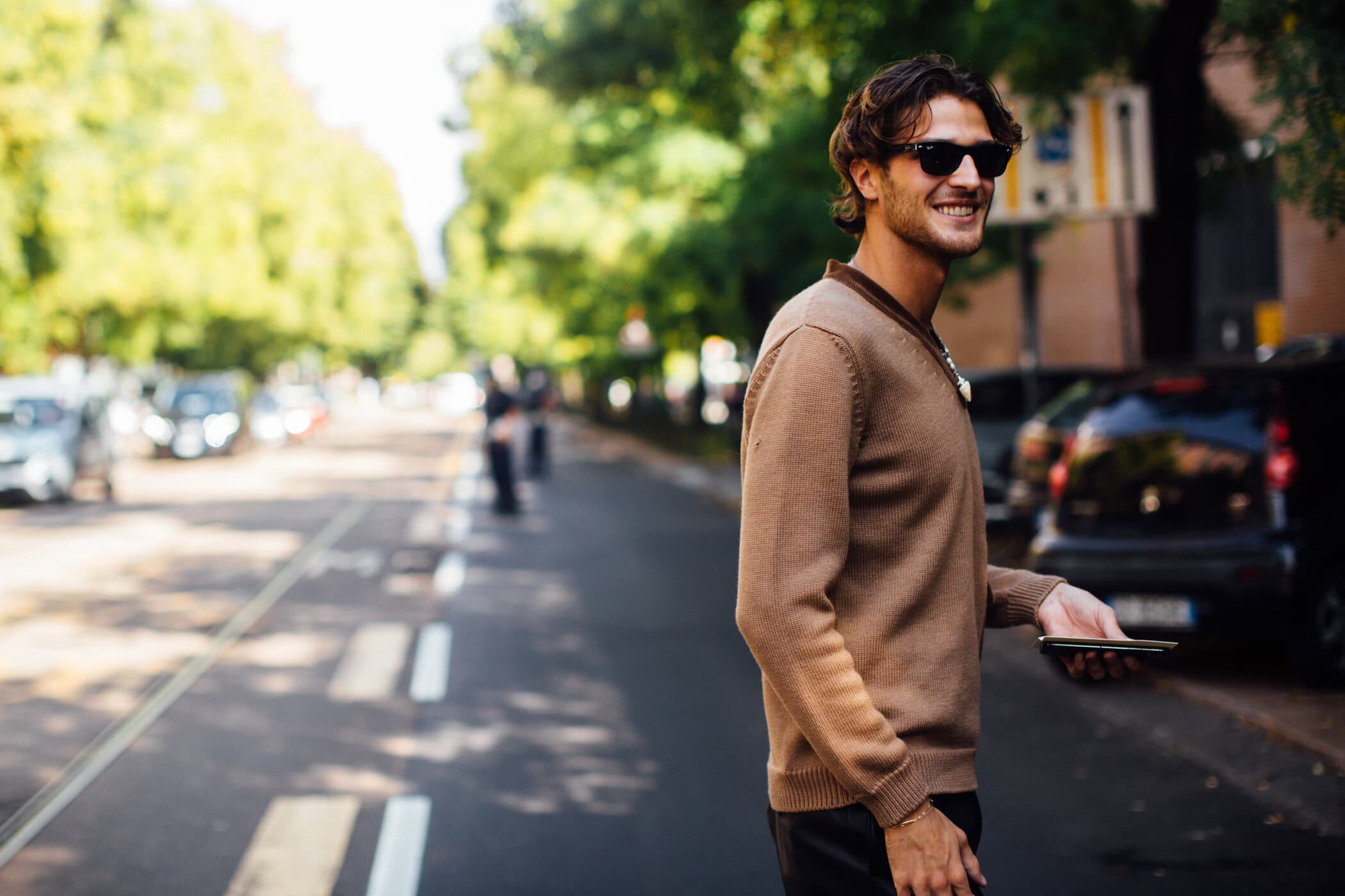 Milan Street Style Spring 2021 Day 1 