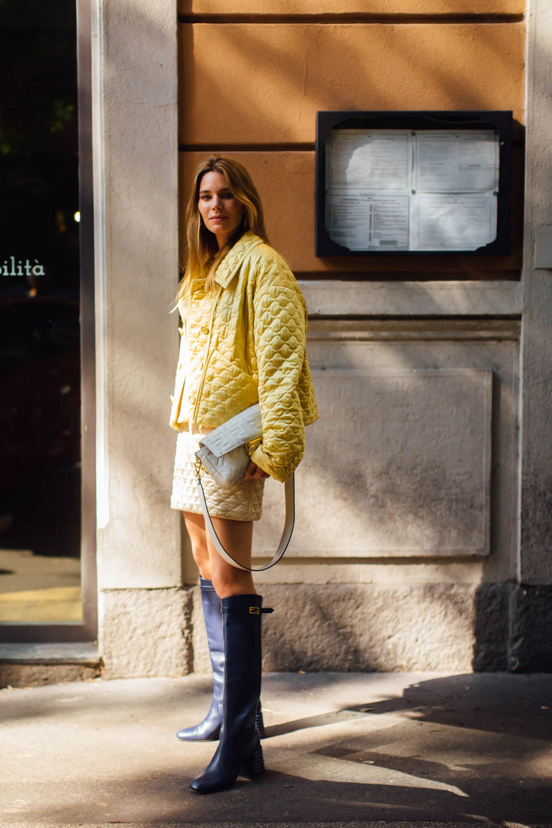 Milan Street Style Spring 2021 Day 1 