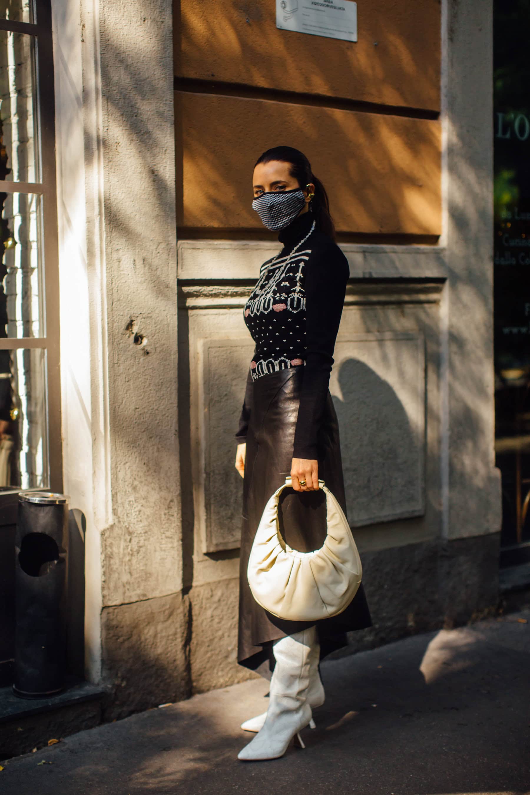Milan Street Style Spring 2021 Day 1 