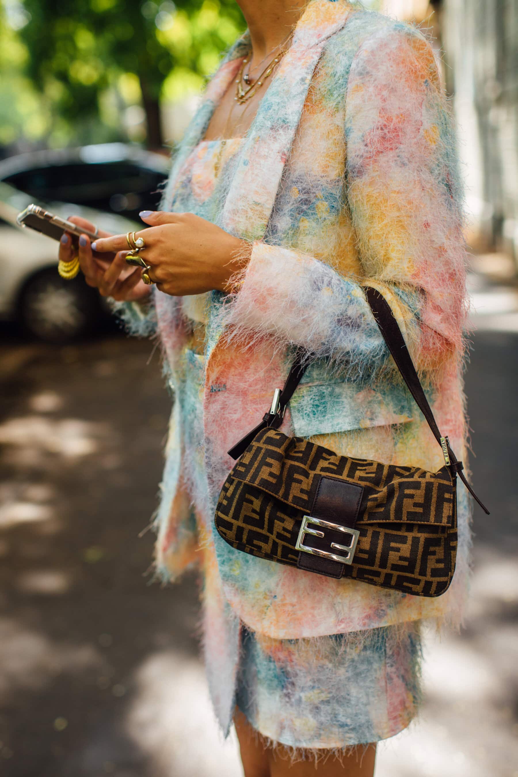 Milan Street Style Spring 2021 Day 1 