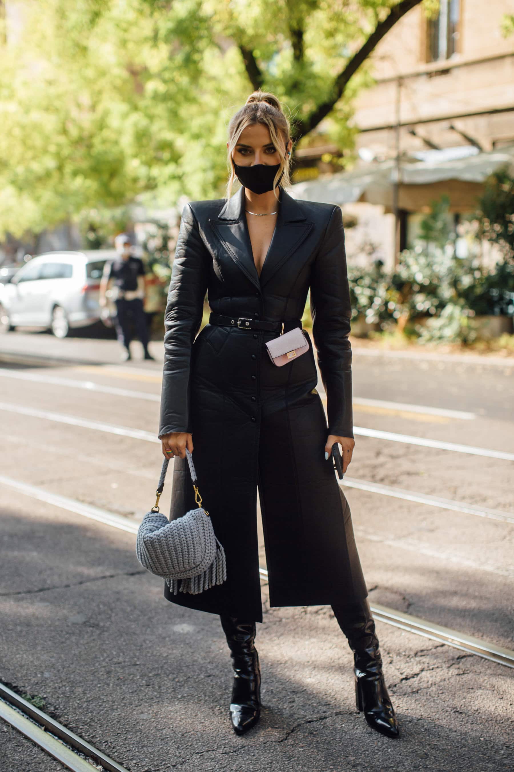 Milan Street Style Spring 2021 Day 1 