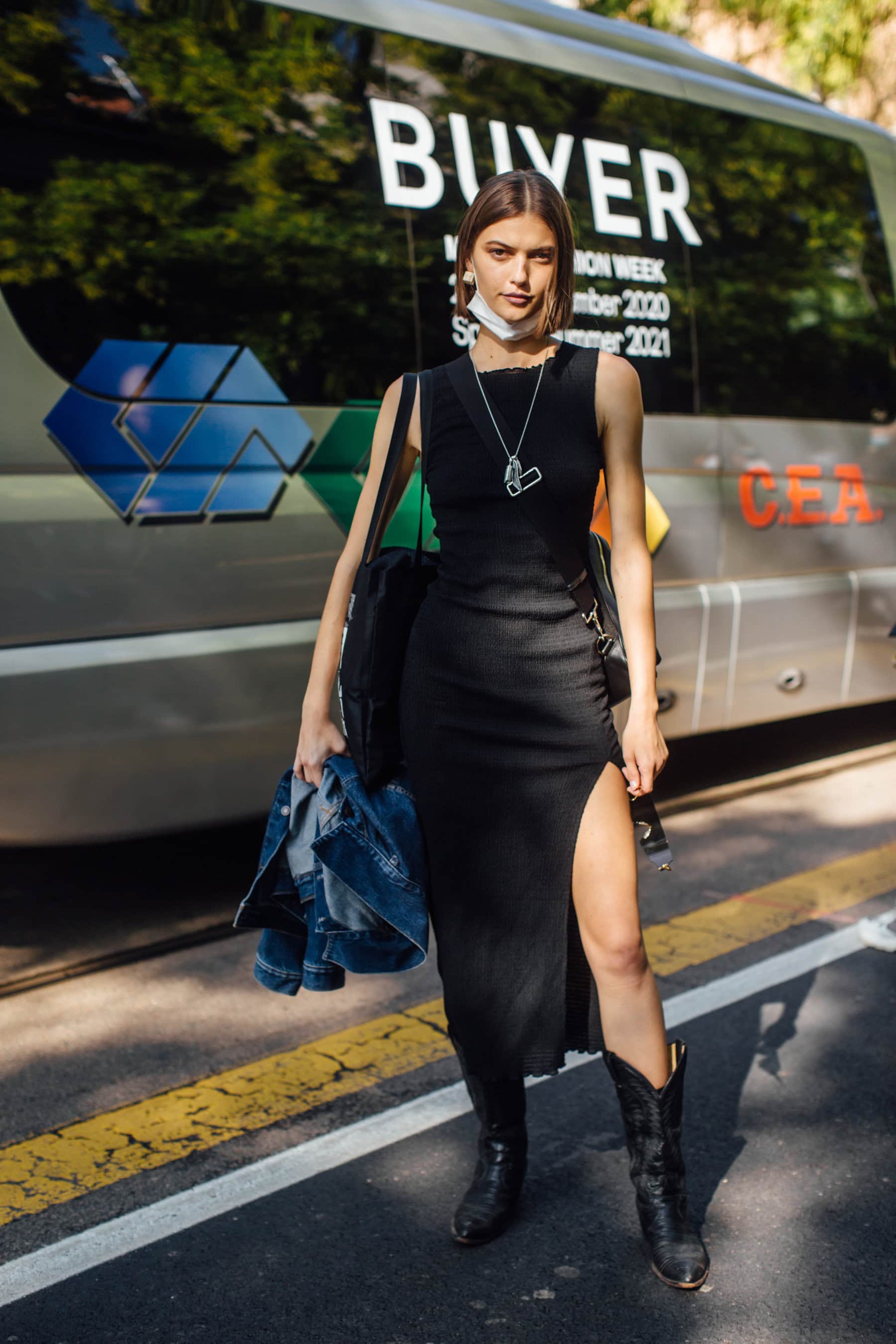 Milan Street Style Spring 2021 Day 1 