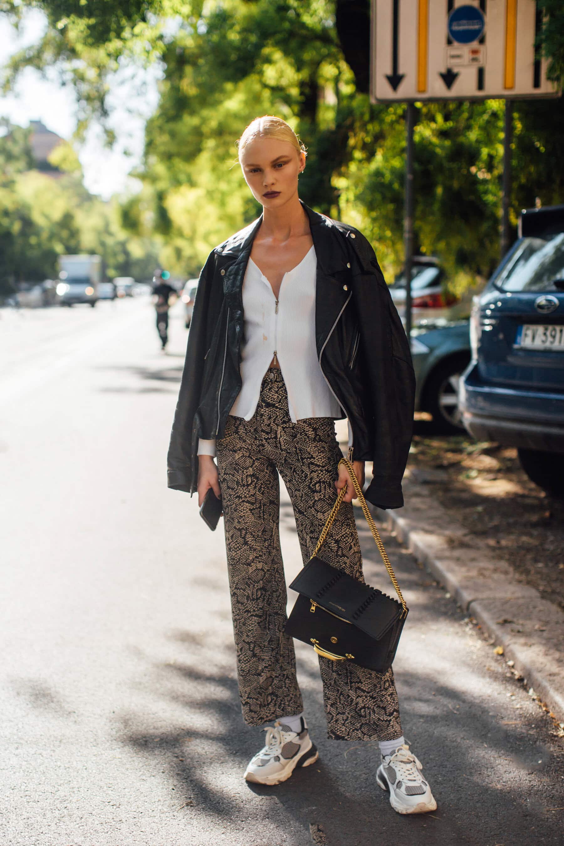 Milan Street Style Spring 2021 Day 1 