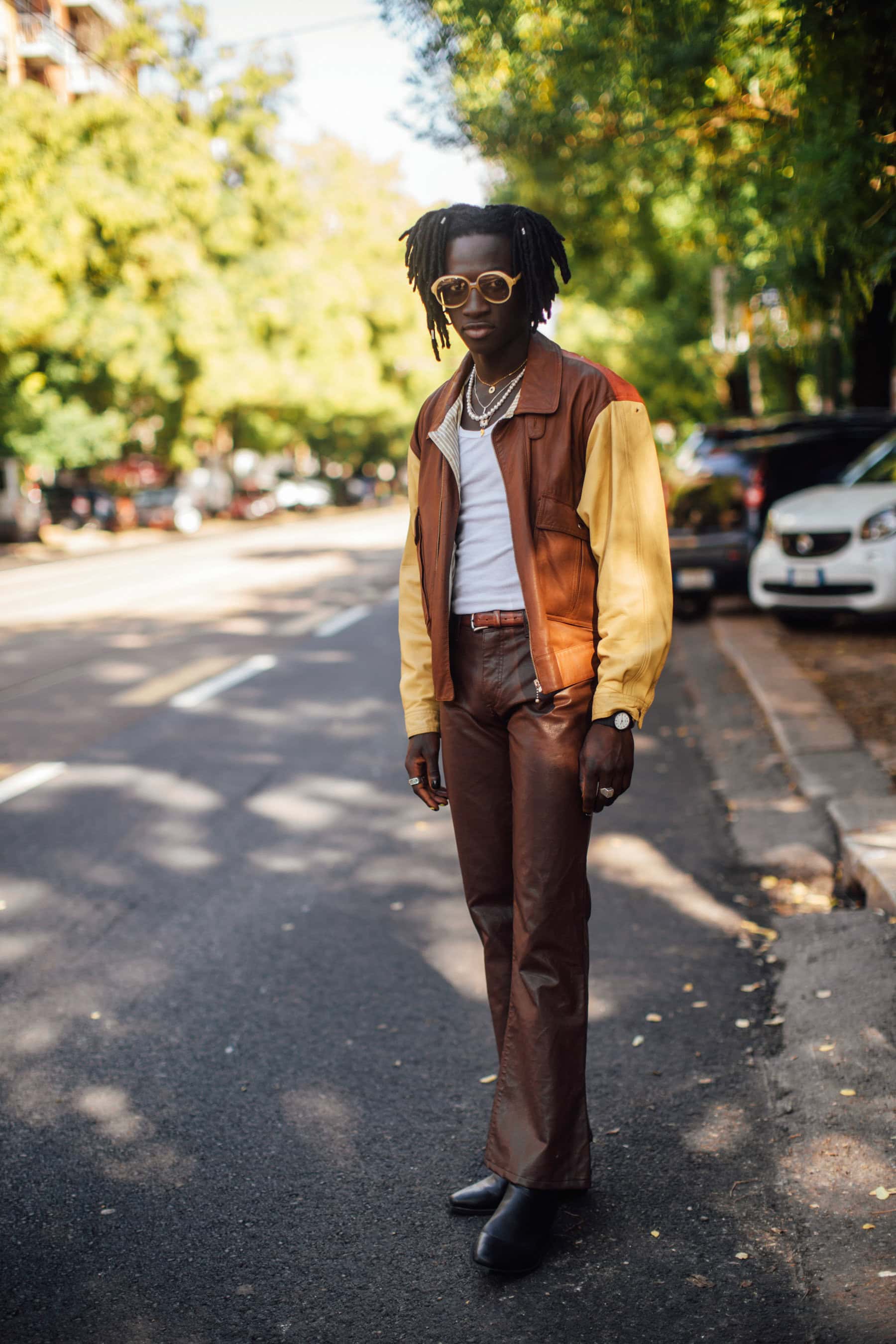 Milan Street Style Spring 2021 Day 1 