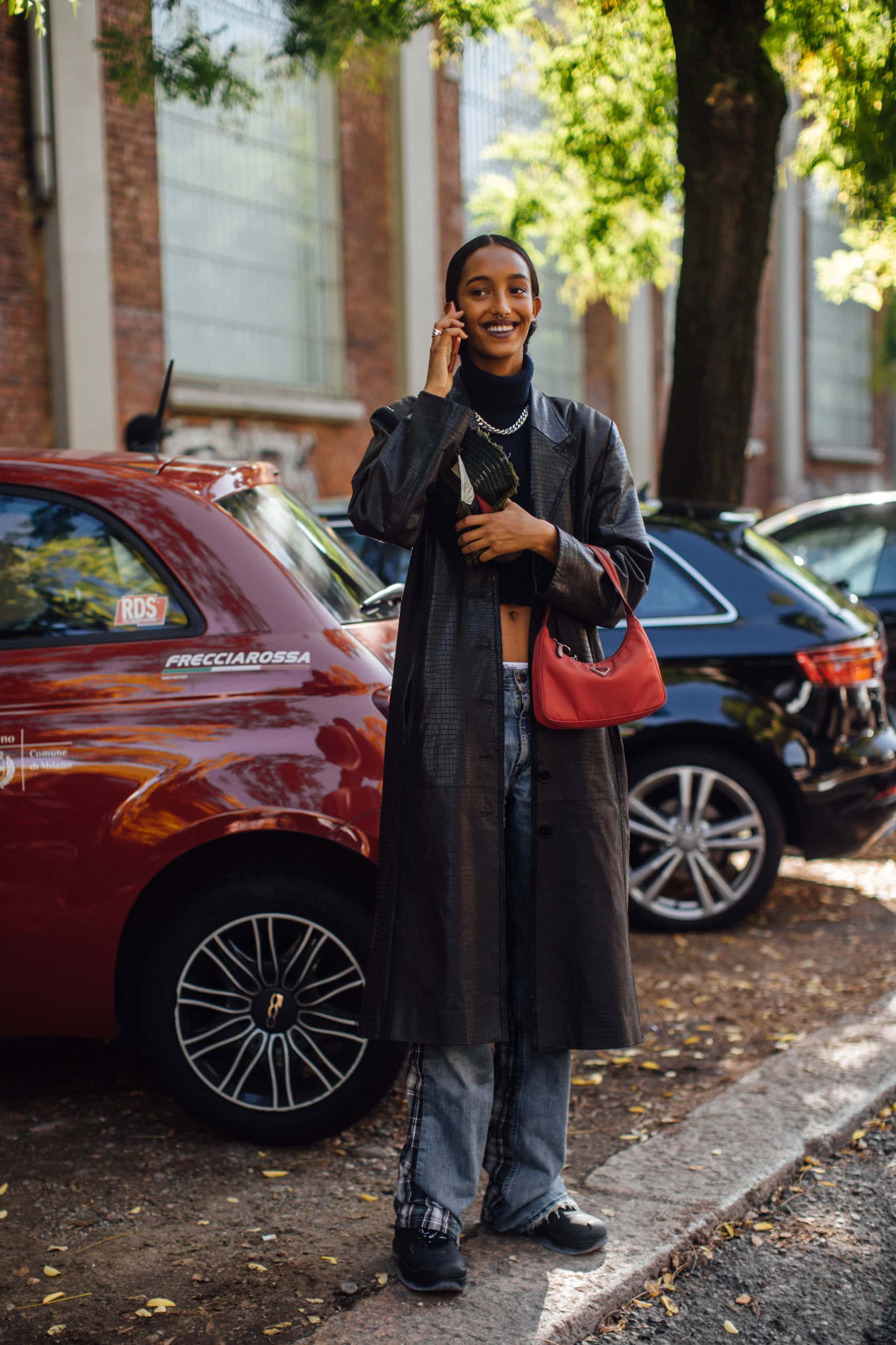 Milan Street Style Spring 2021 Day 1 