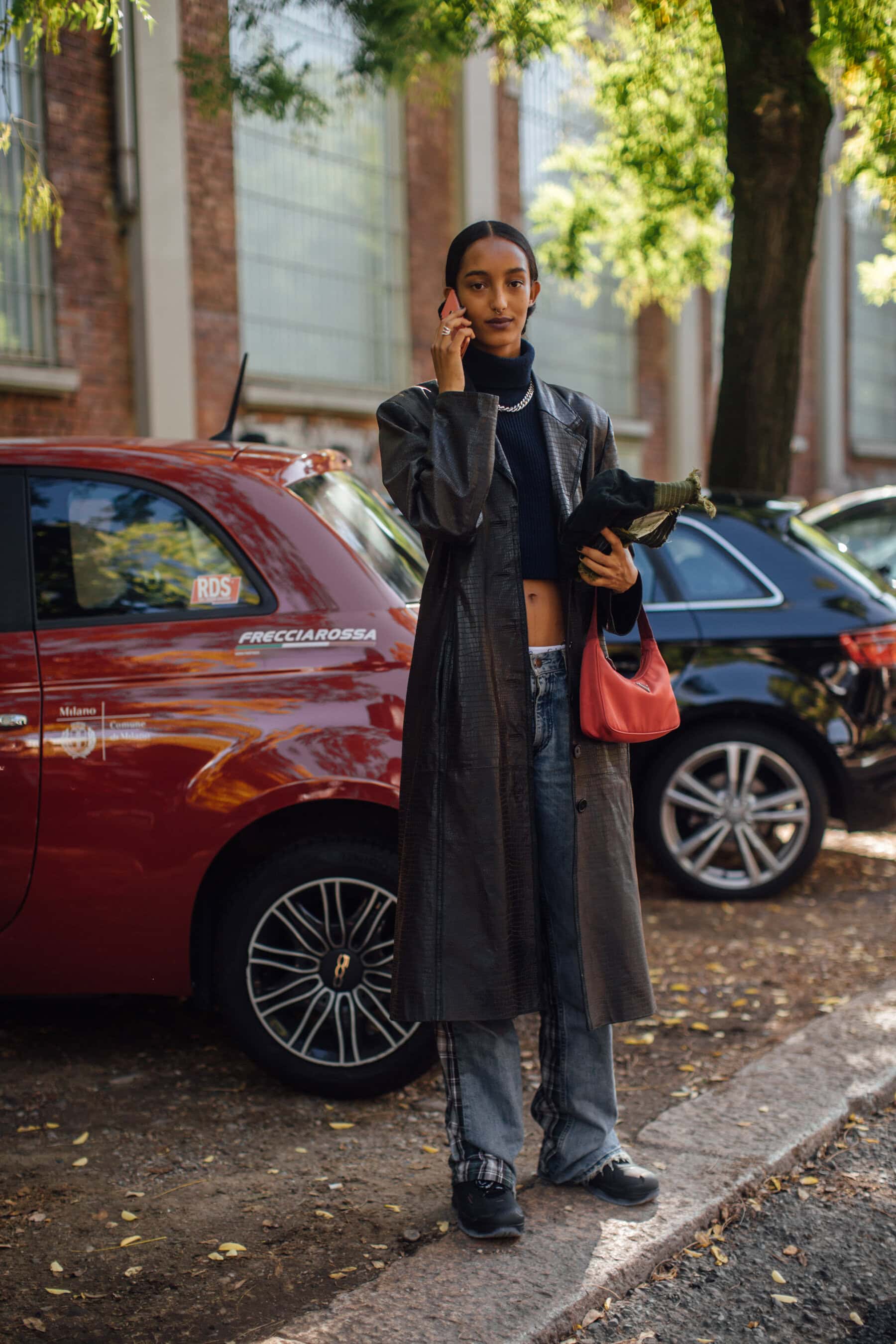 Milan Street Style Spring 2021 Day 1 