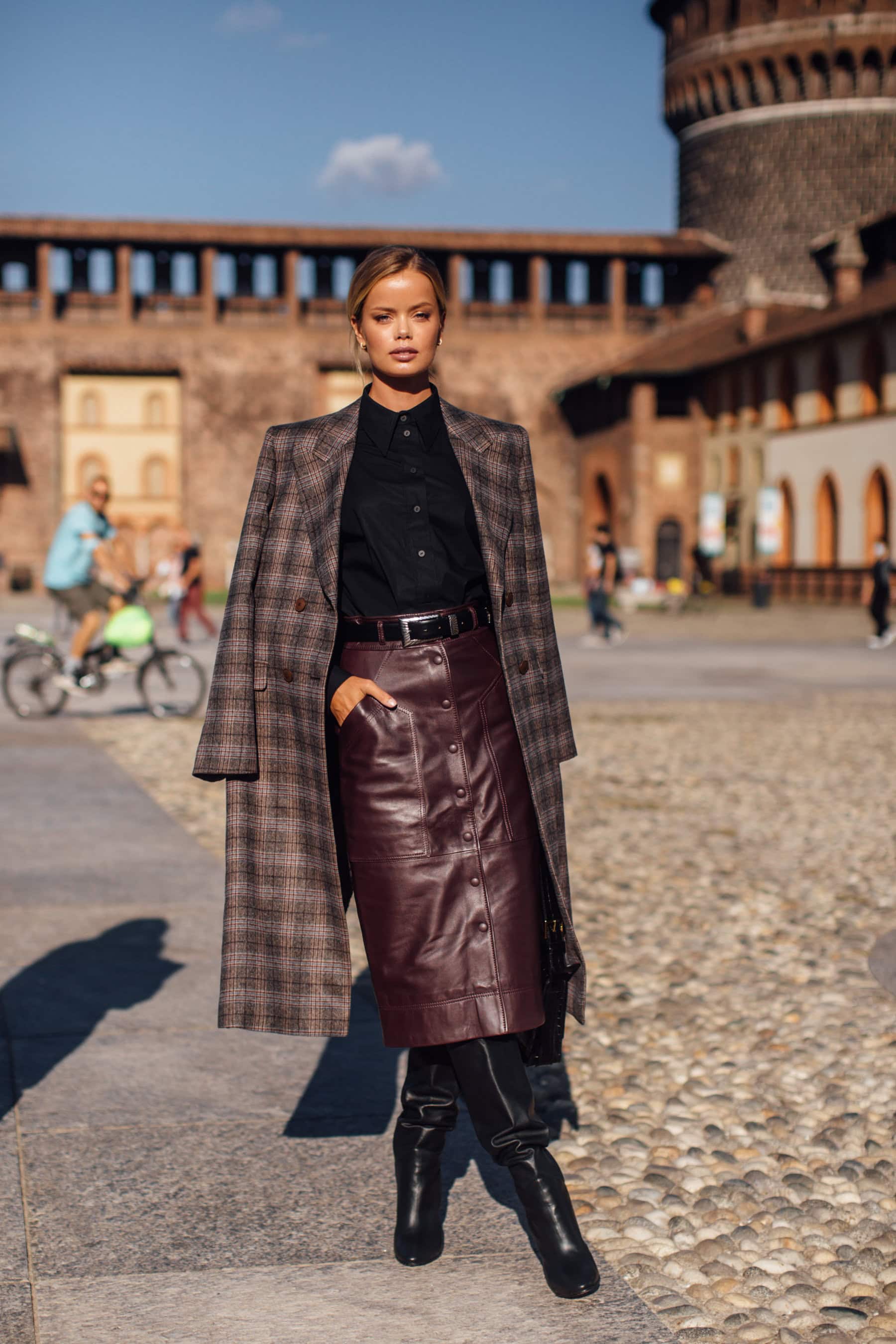 Milan Street Style Spring 2021 Day 1 