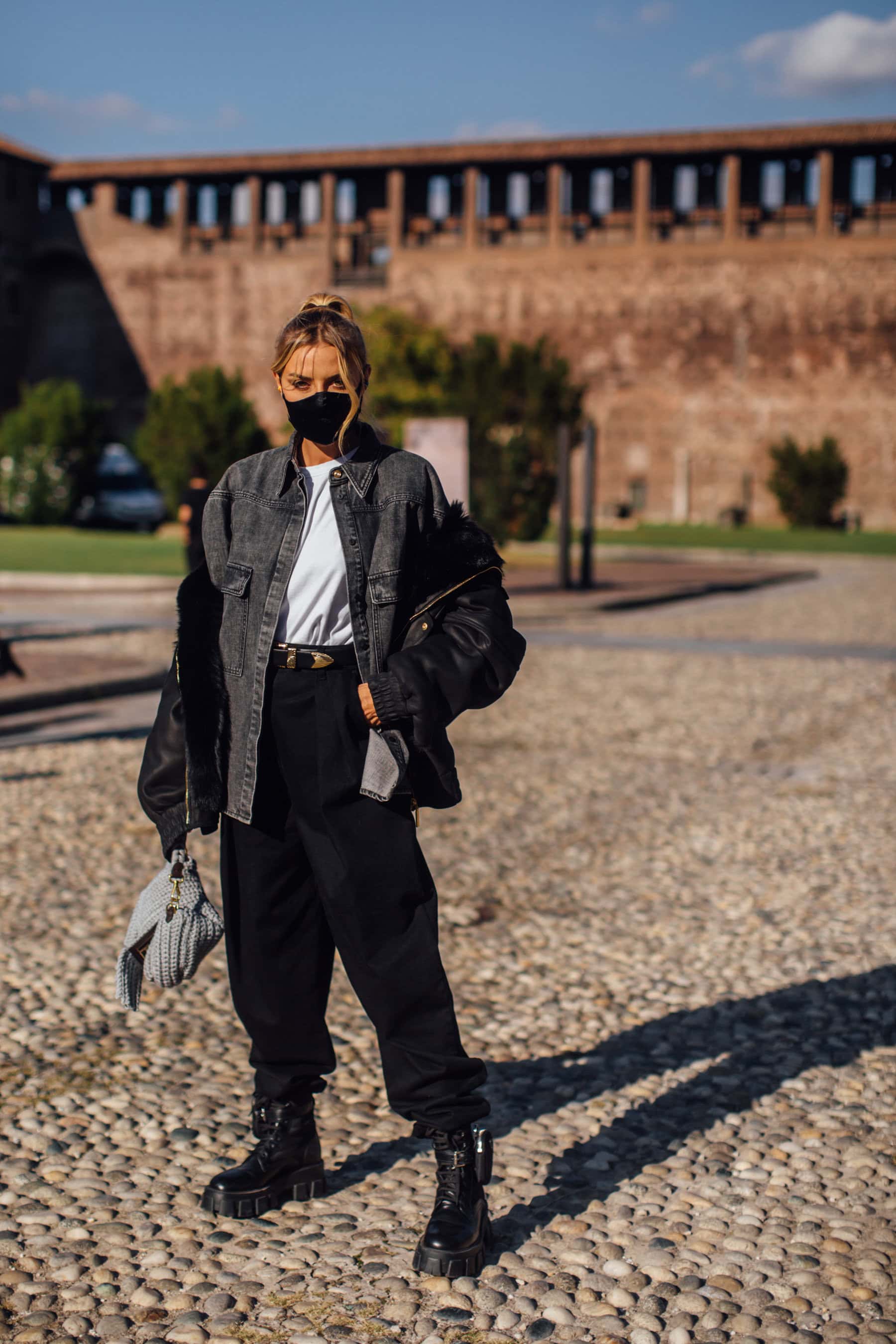 Milan Street Style Spring 2021 Day 1 