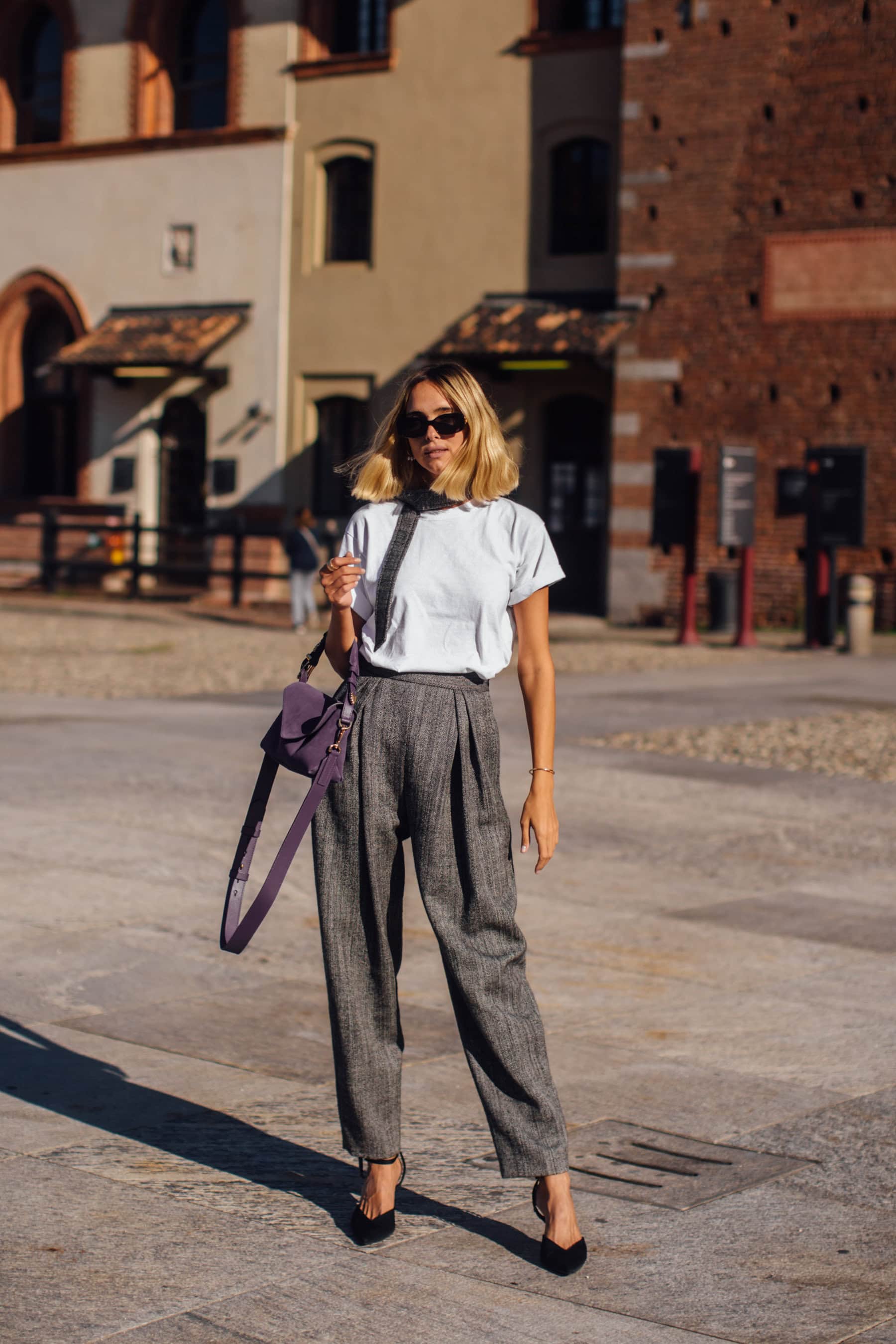Milan Street Style Spring 2021 Day 1 