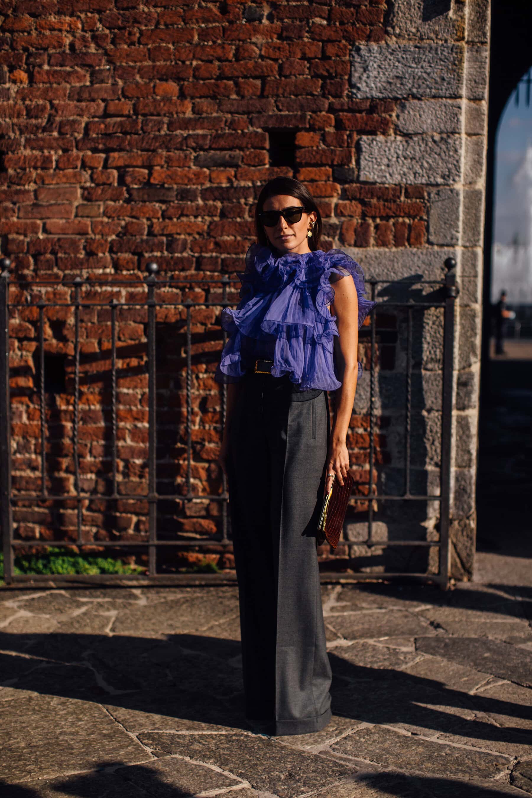 Milan Street Style Spring 2021 Day 1 