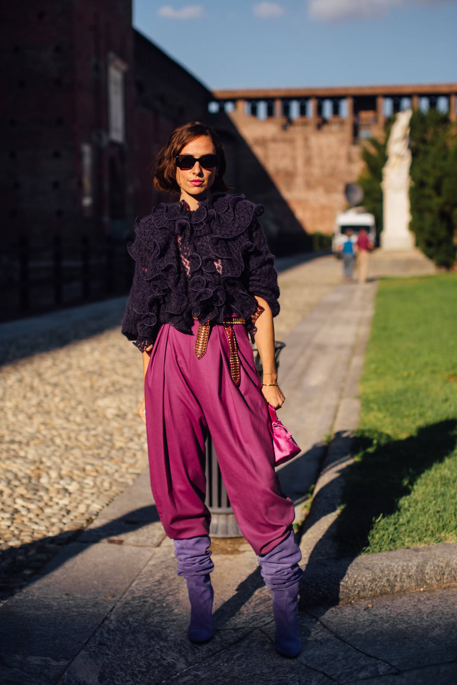 Milan Street Style Spring 2021 Day 1 