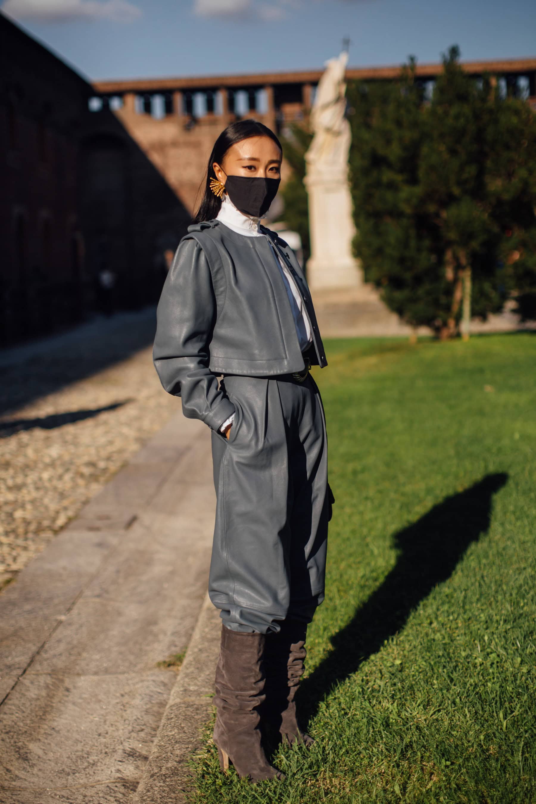 Milan Street Style Spring 2021 Day 1 
