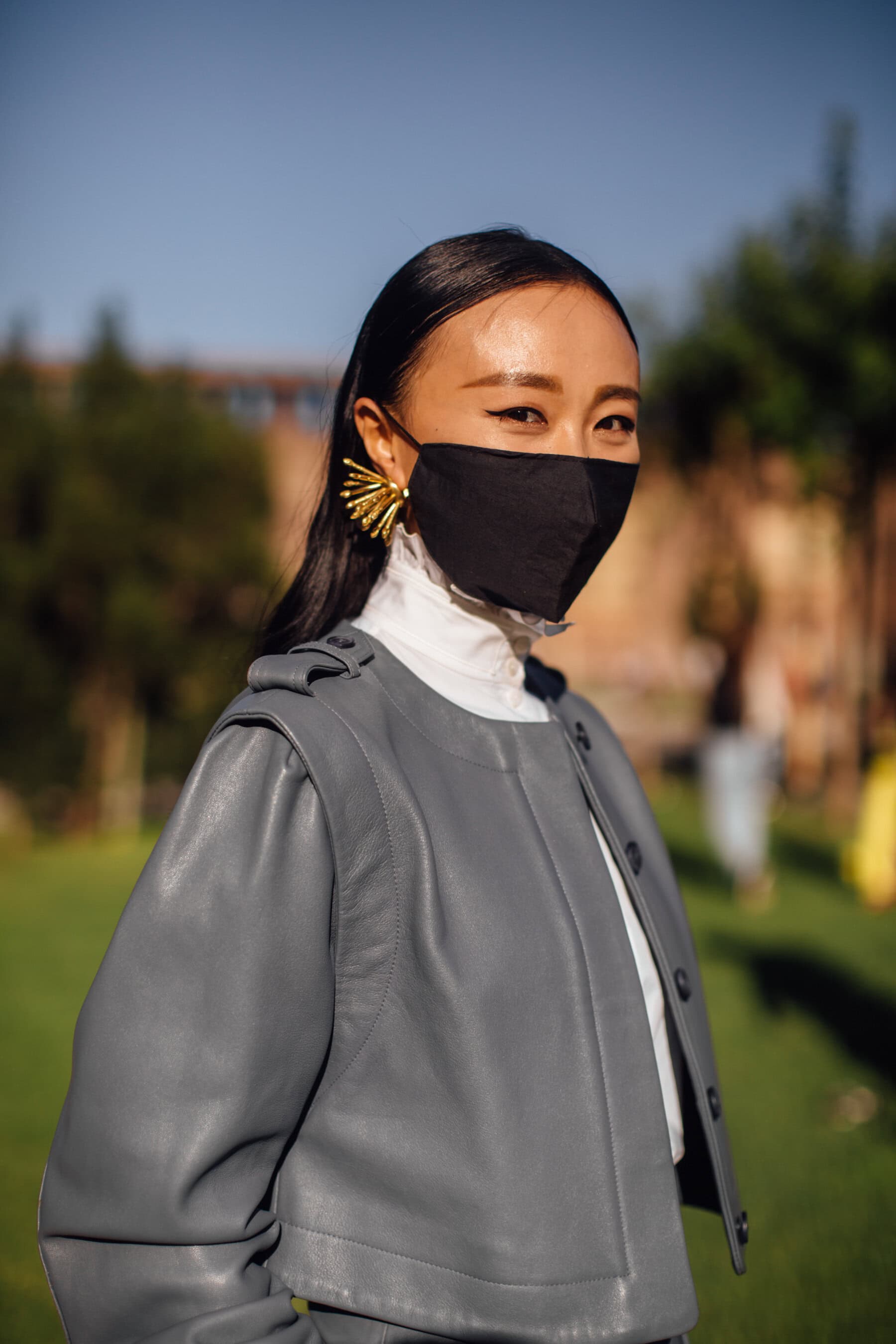 Milan Street Style Spring 2021 Day 1 