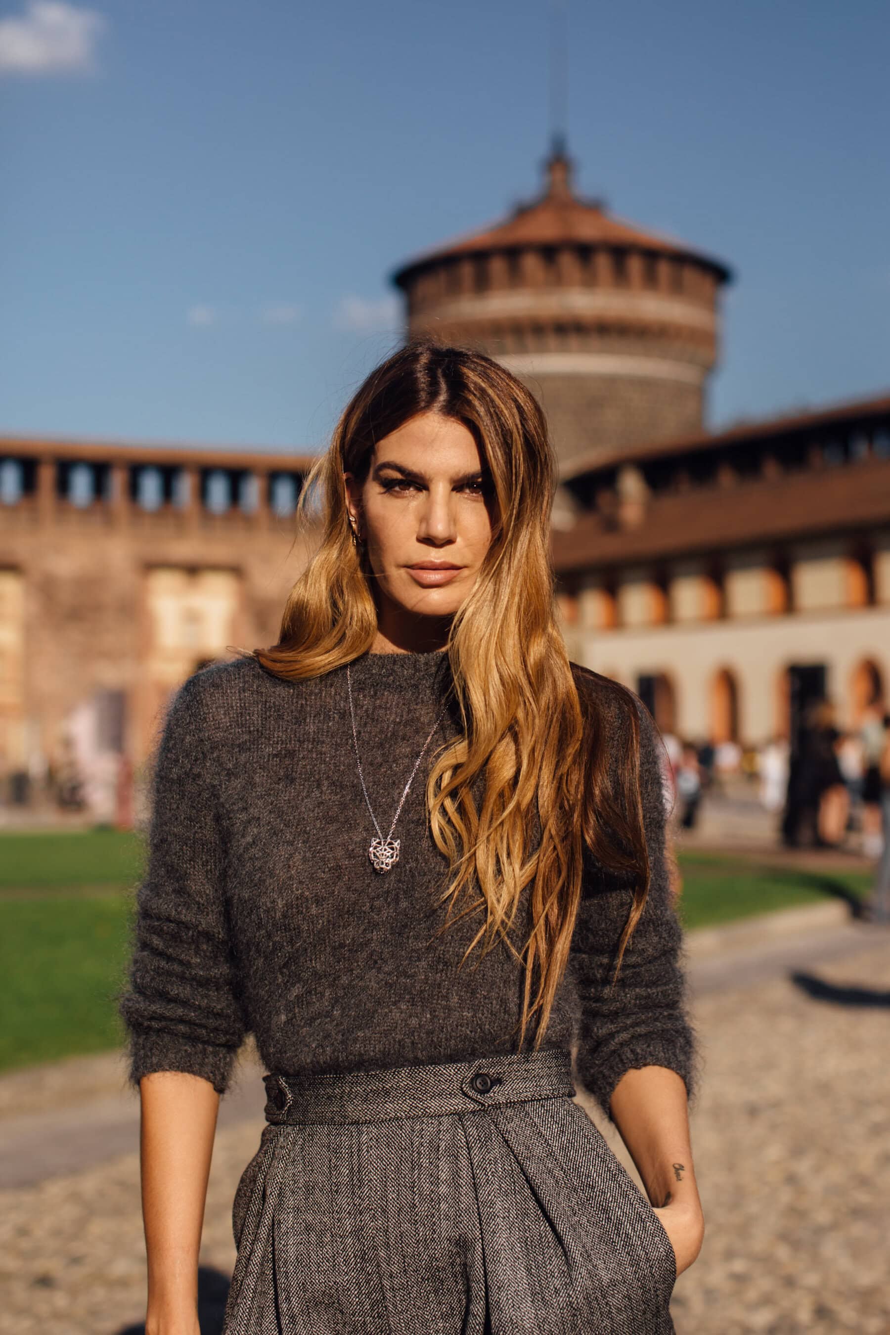 Milan Street Style Spring 2021 Day 1 