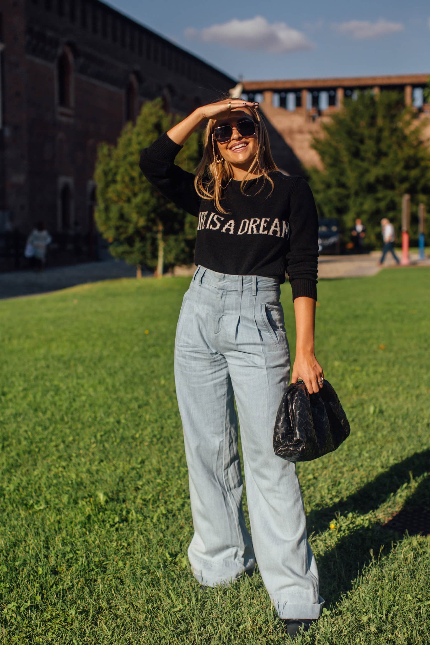Milan Street Style Spring 2021 Day 1 