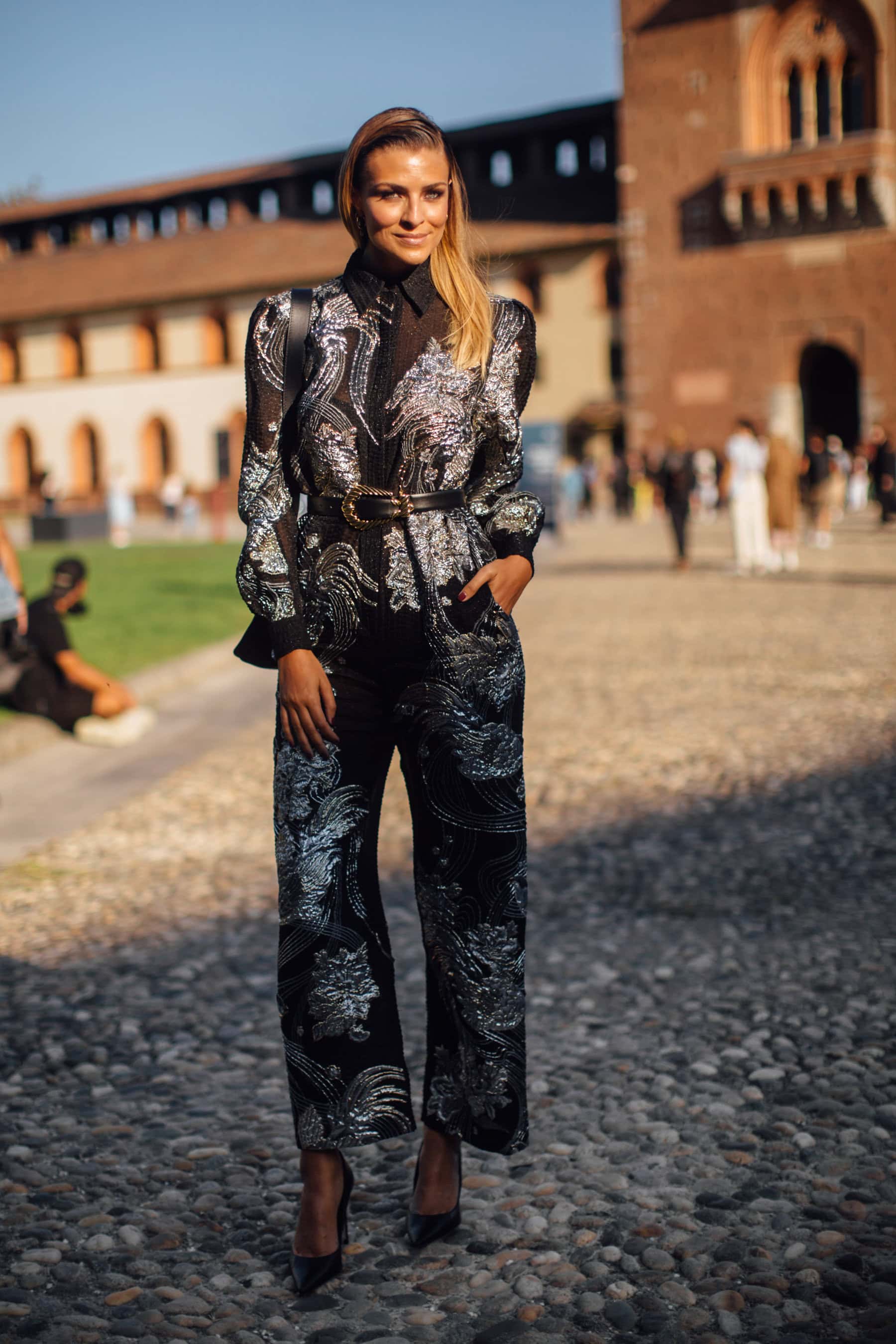 Milan Street Style Spring 2021 Day 1 