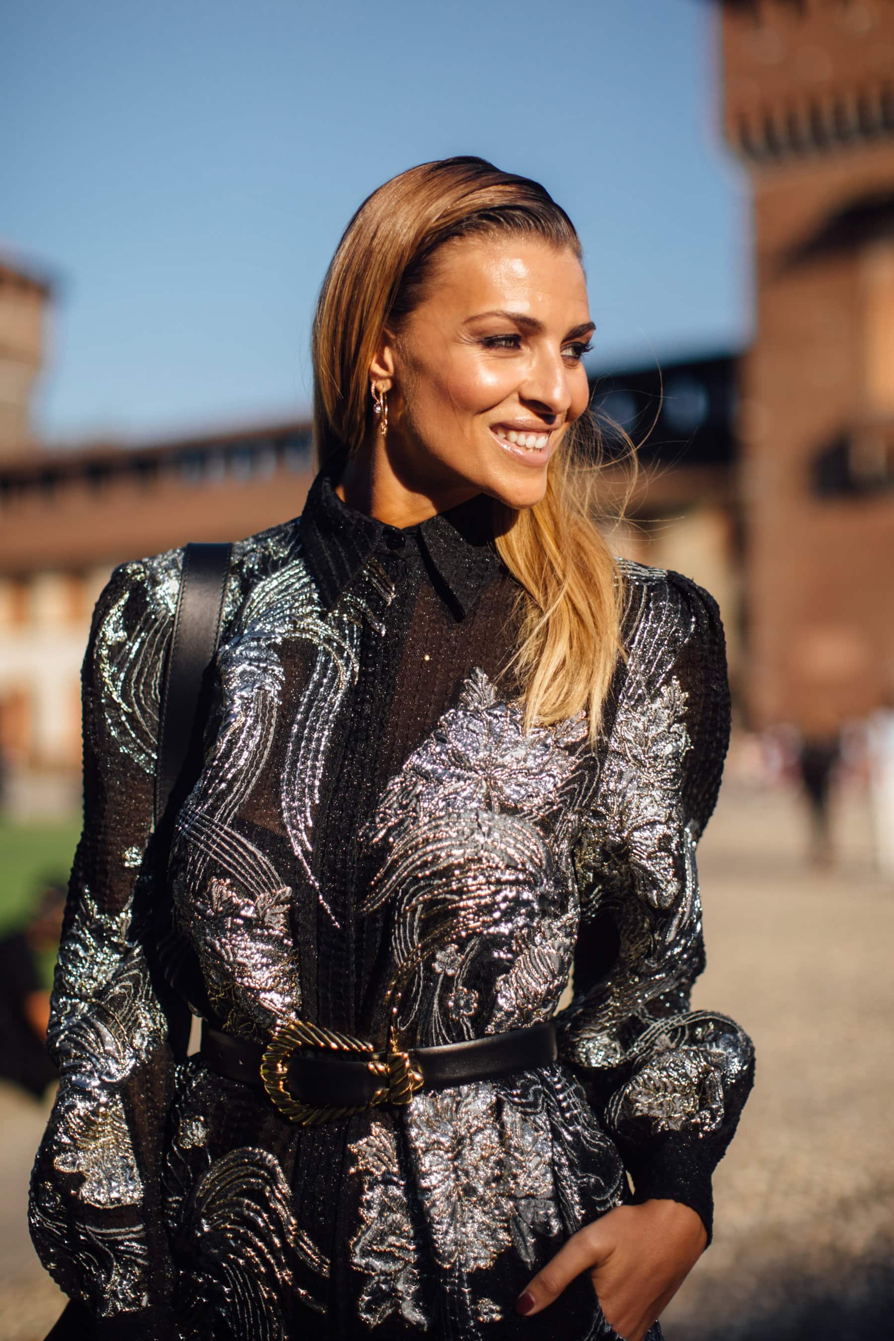 Milan Street Style Spring 2021 Day 1 
