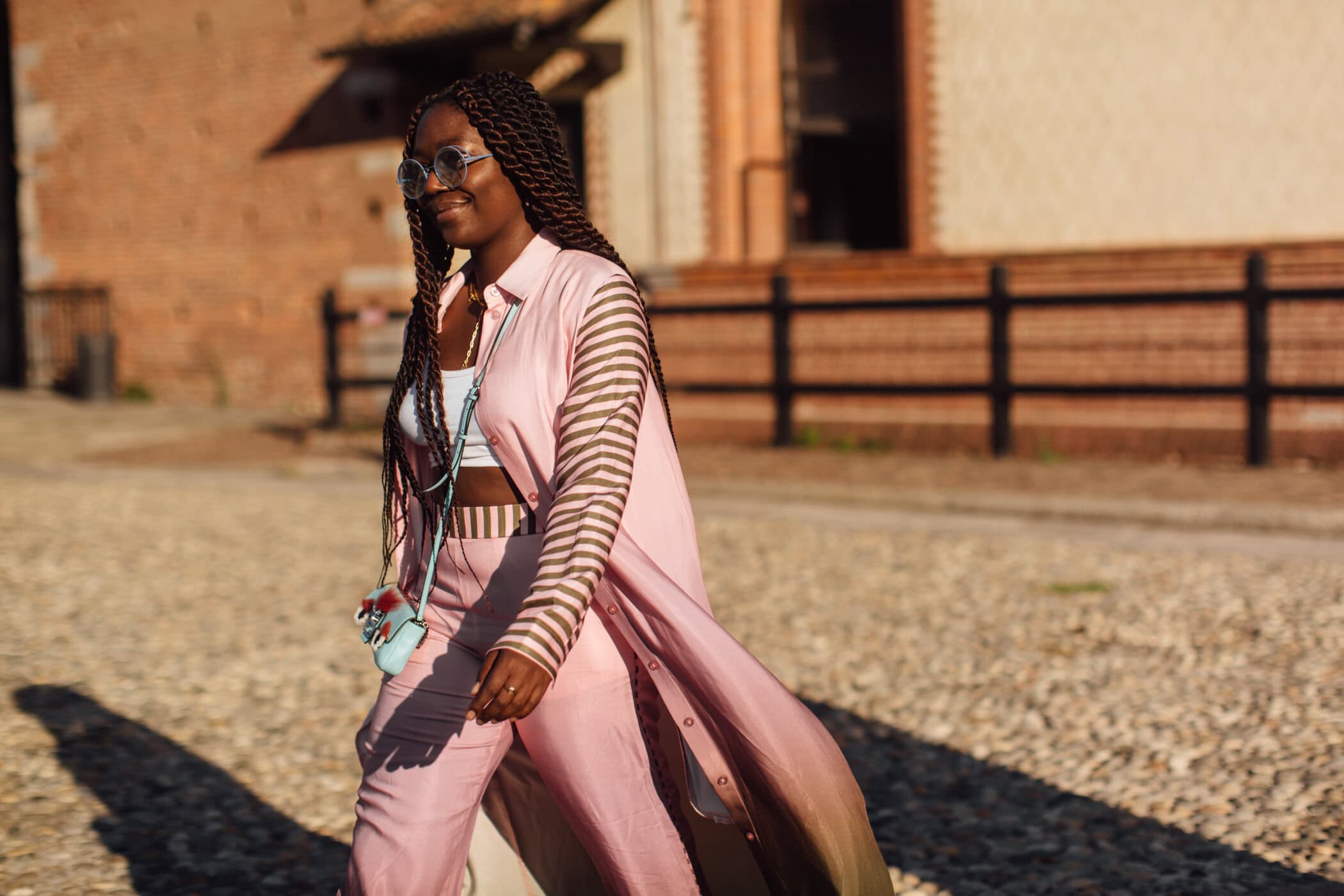 Milan Street Style Spring 2021 Day 1 