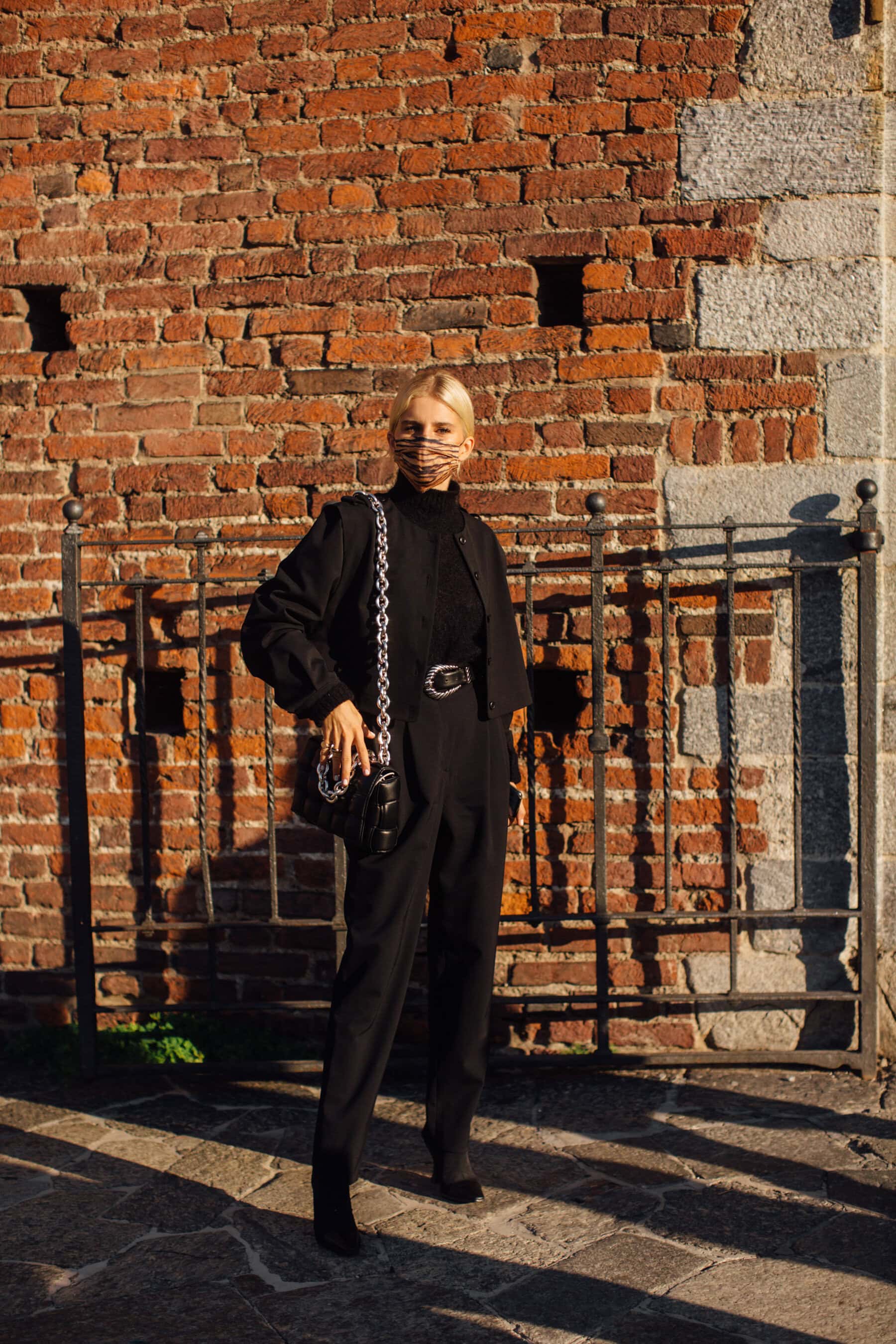 Milan Street Style Spring 2021 Day 1 