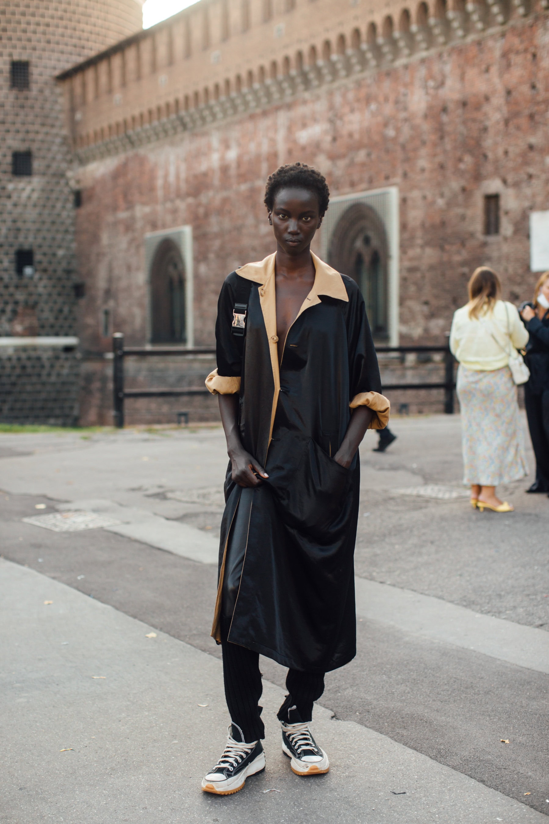 Milan Street Style Spring 2021 Day 1 