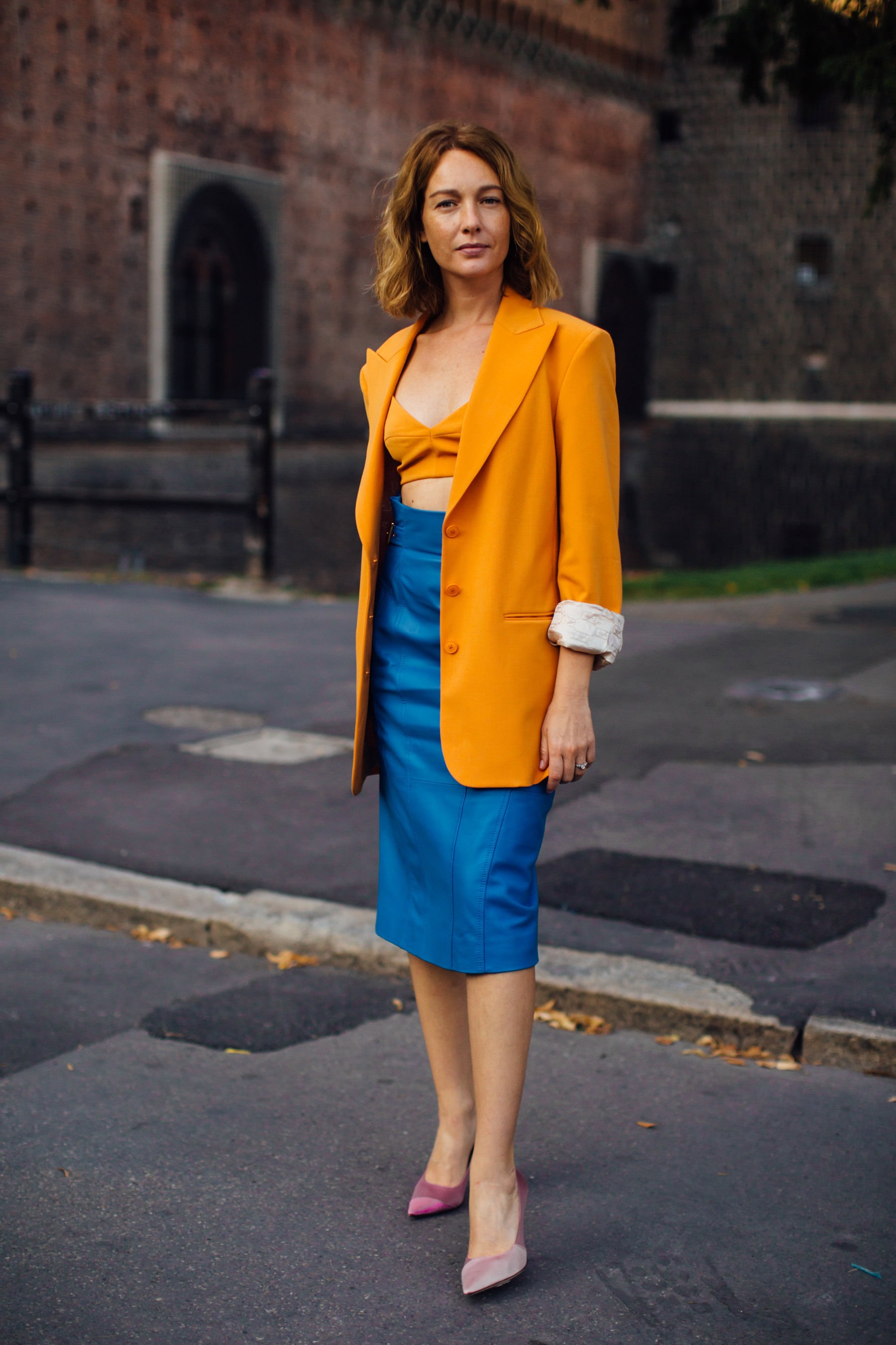 Milan Street Style Spring 2021 Day 1 