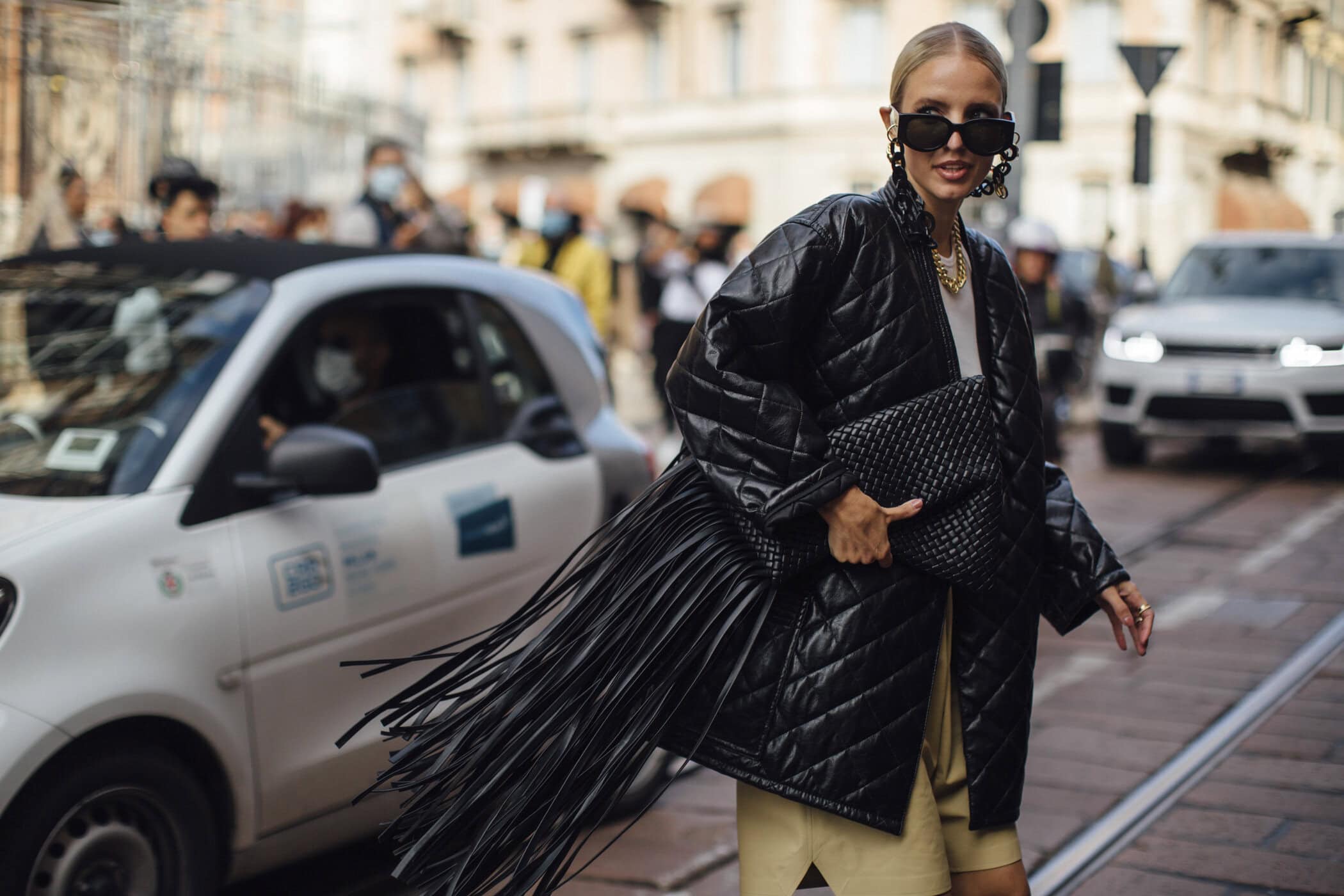 Milan Street Style Spring 2021 Day 4 