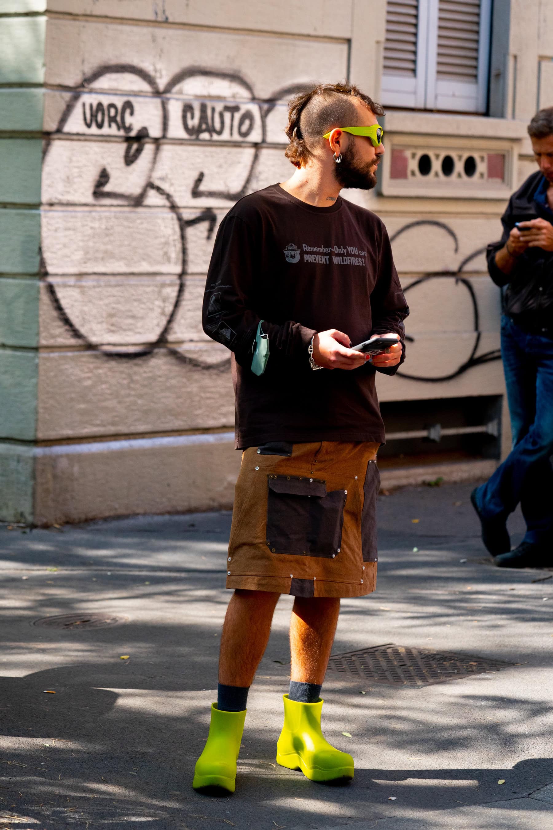 Milan Street Style Spring 2021 Day 1 