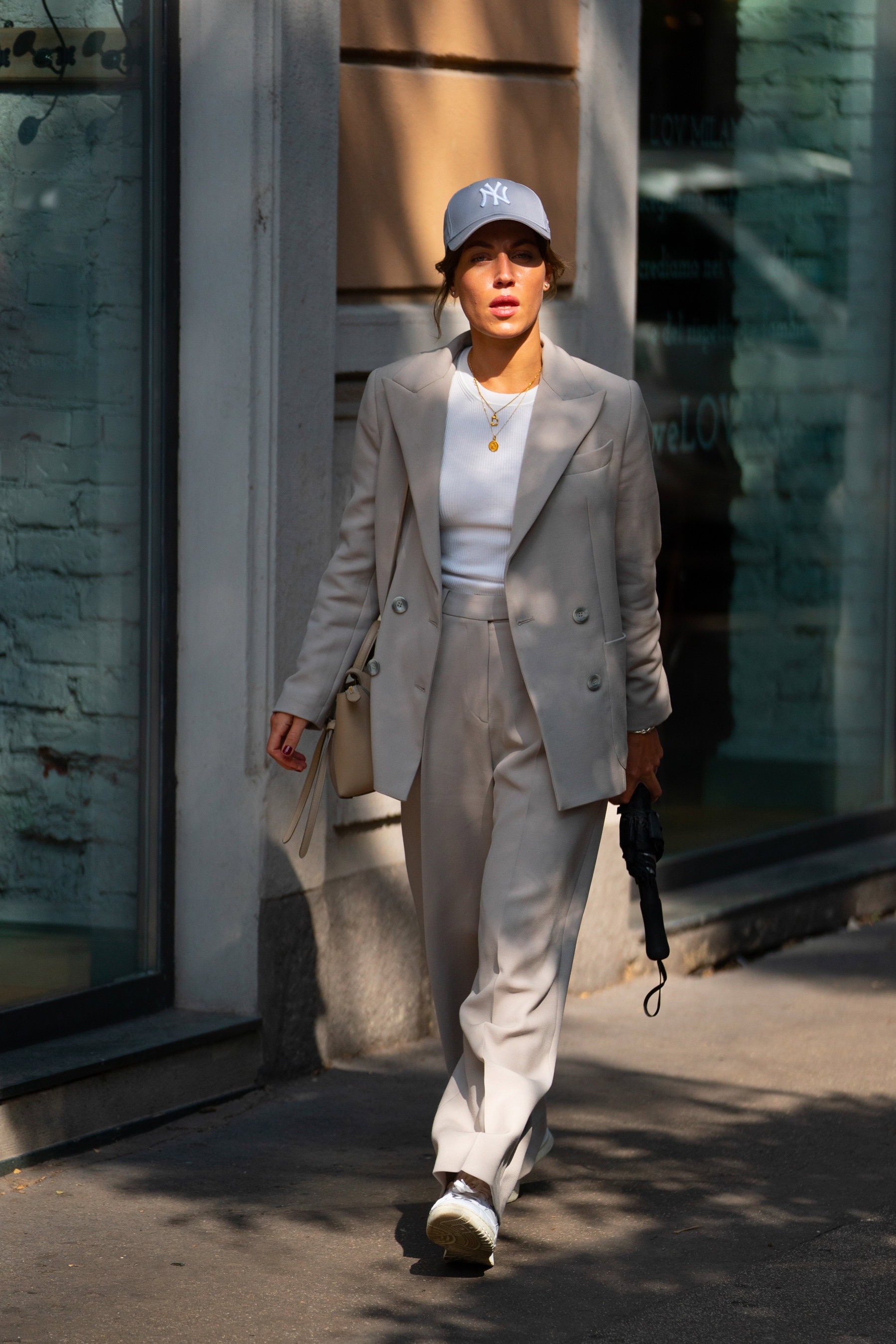 Milan Street Style Spring 2021 Day 1 