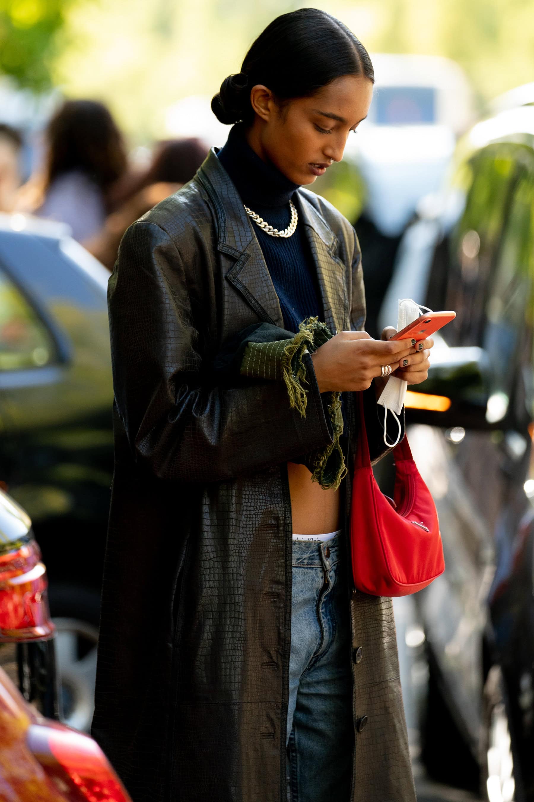 Milan Street Style Spring 2021 Day 1 