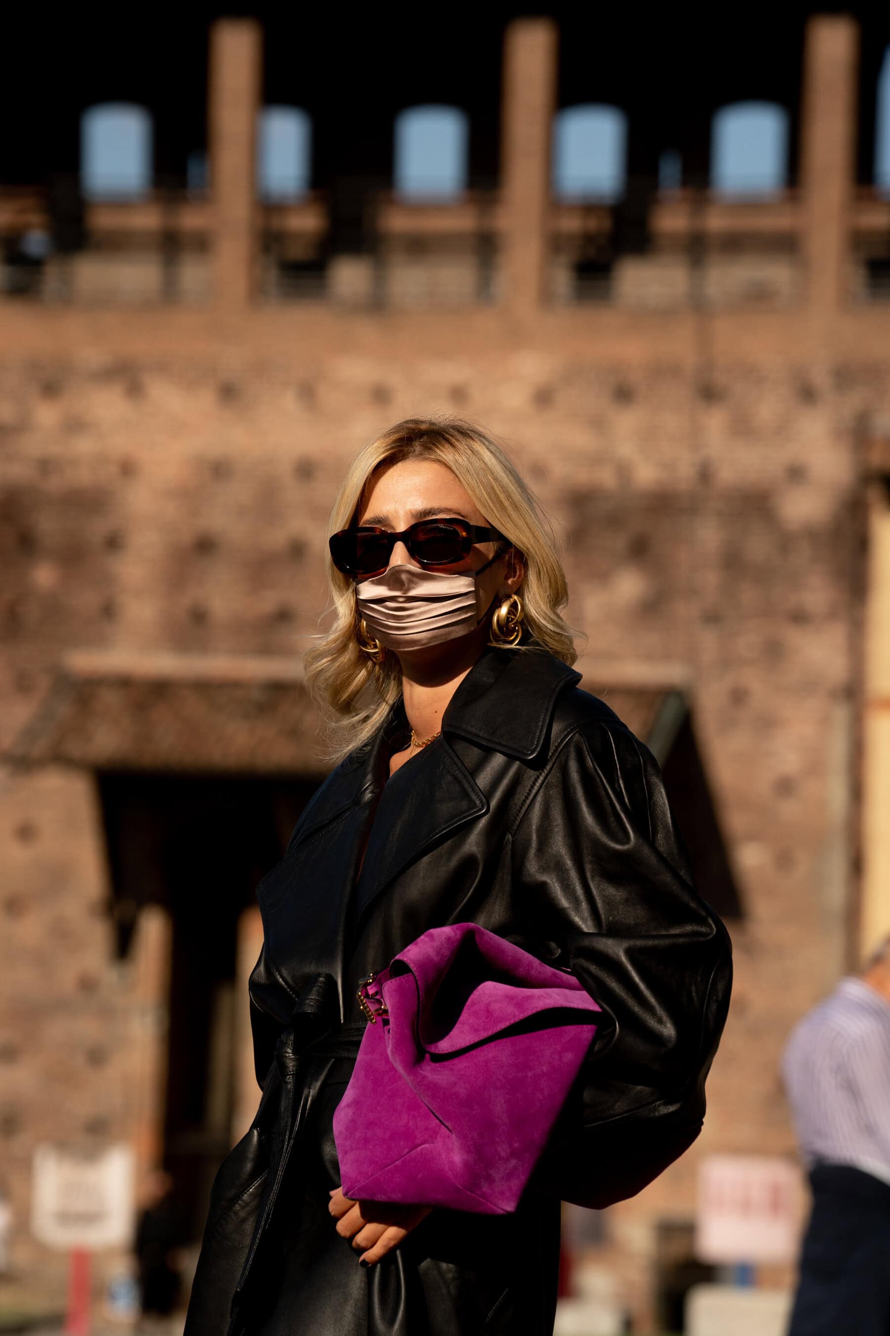 Milan Street Style Spring 2021 Day 1 