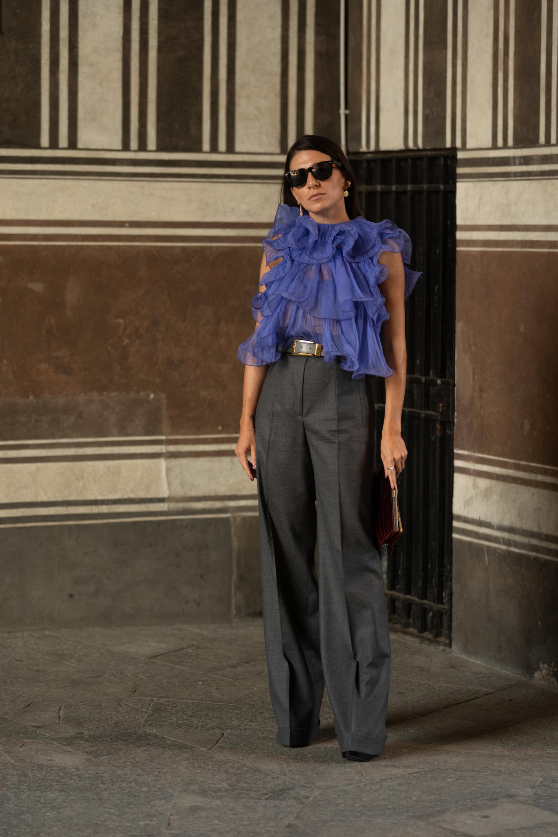 Milan Street Style Spring 2021 Day 1 