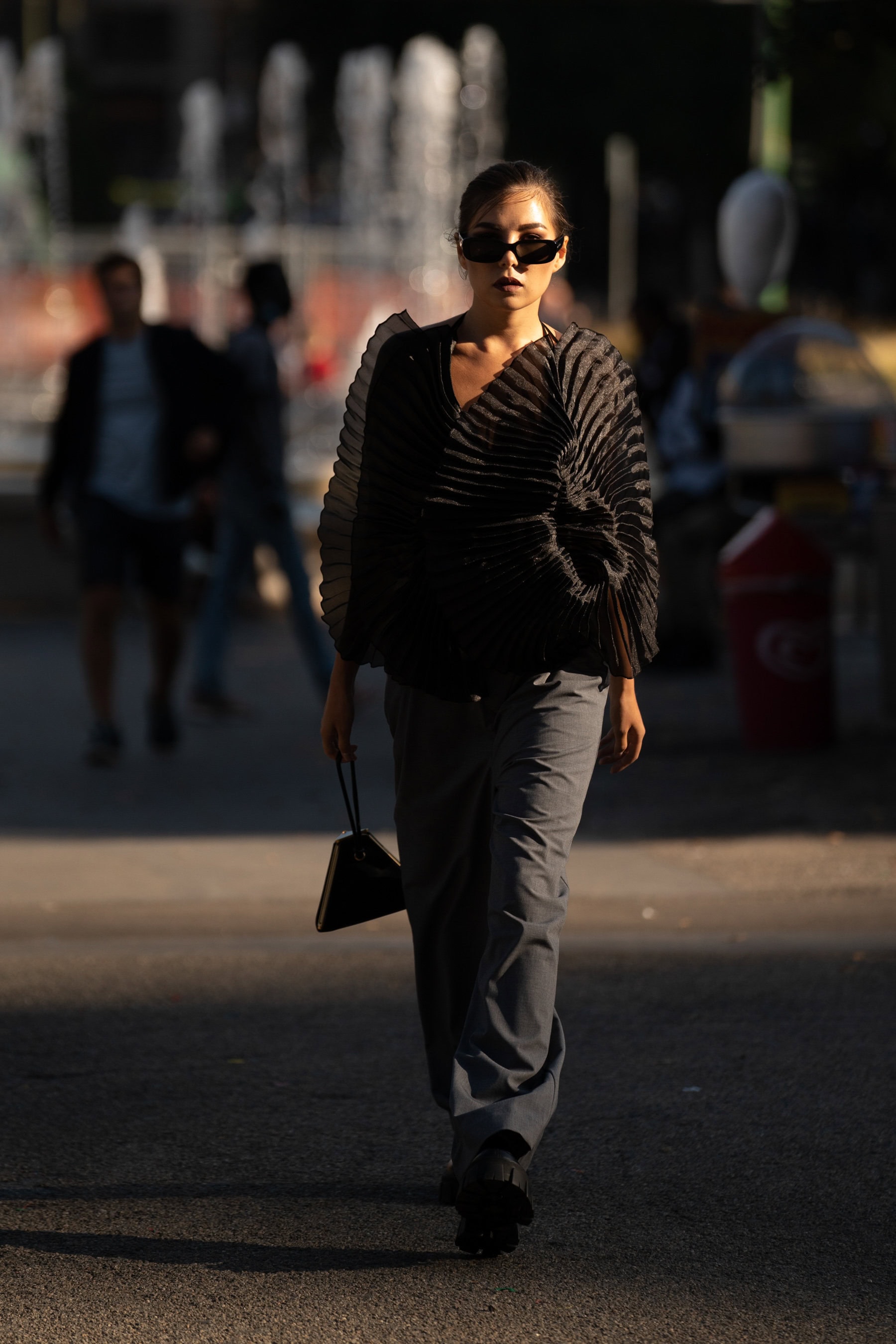 Milan Street Style Spring 2021 Day 1 