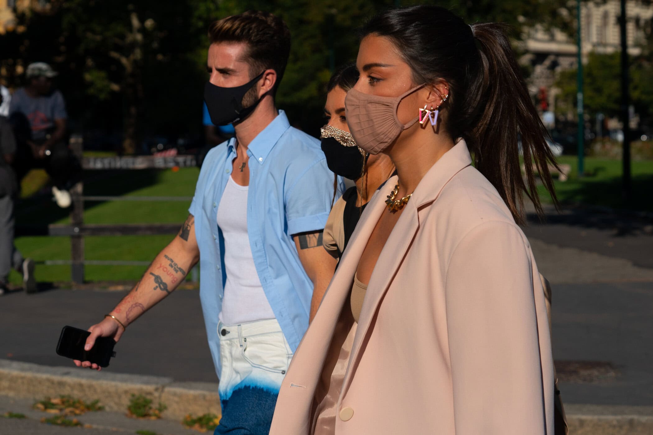 Milan Street Style Spring 2021 Day 1 