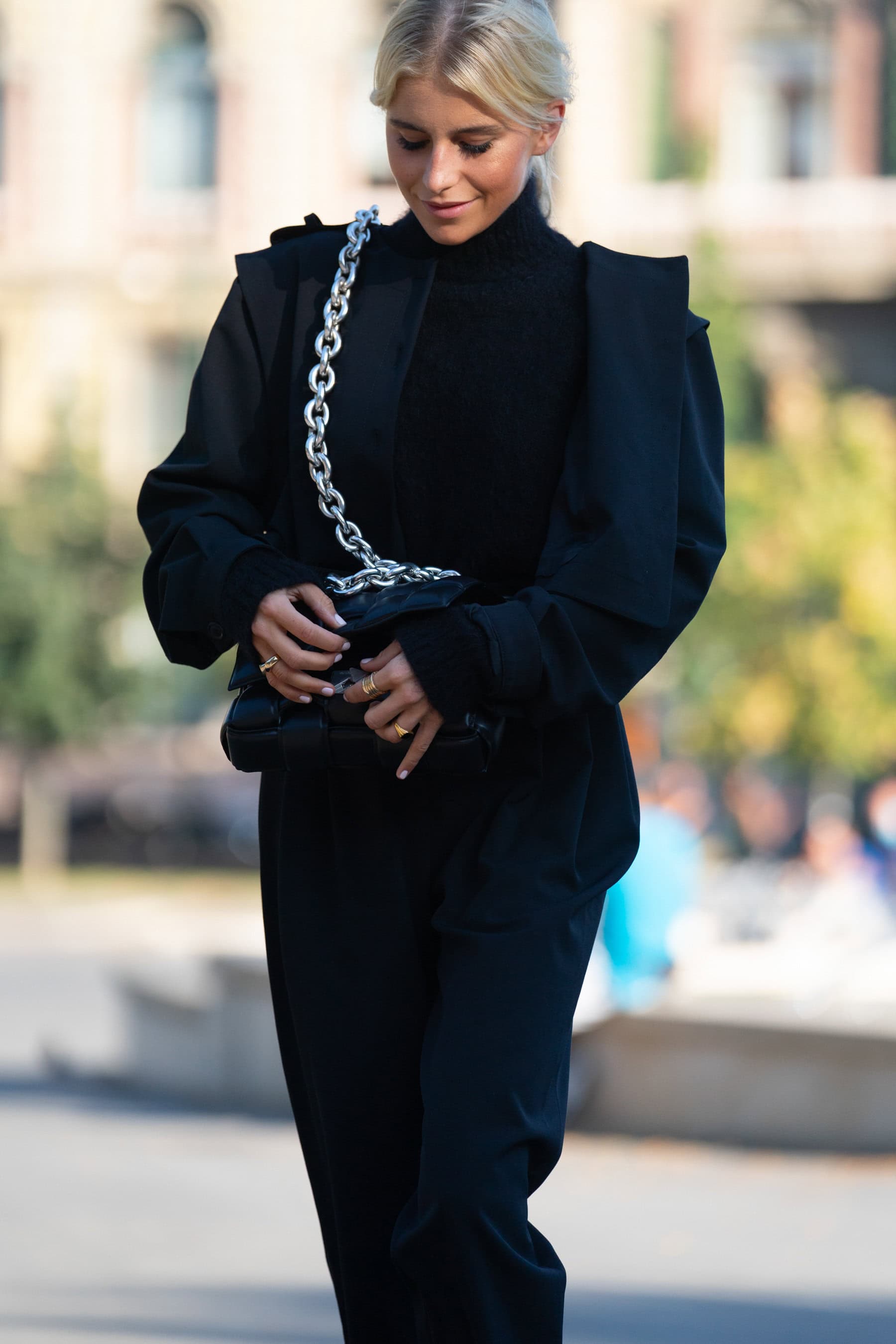 Milan Street Style Spring 2021 Day 1 