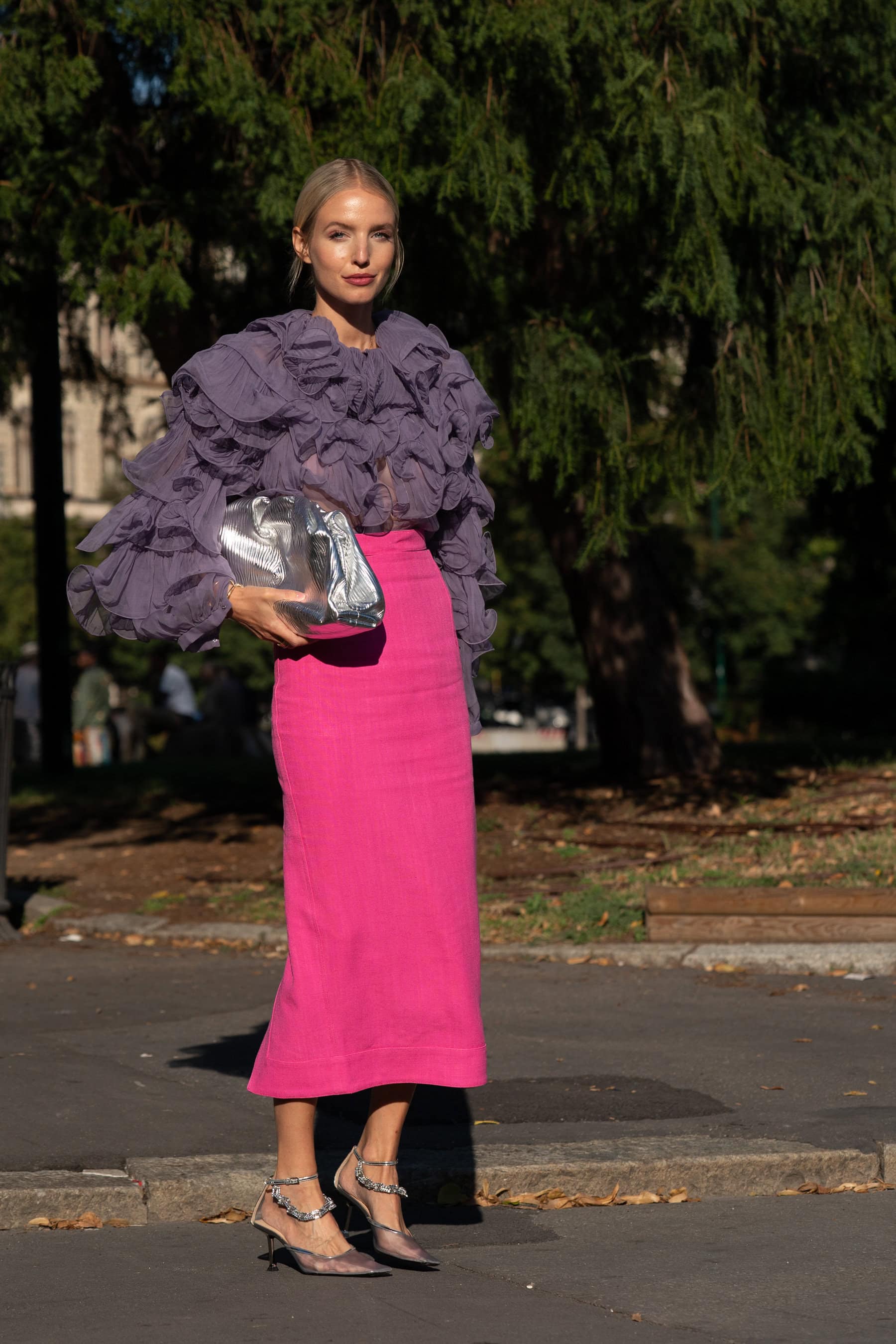 Milan Street Style Spring 2021 Day 1 