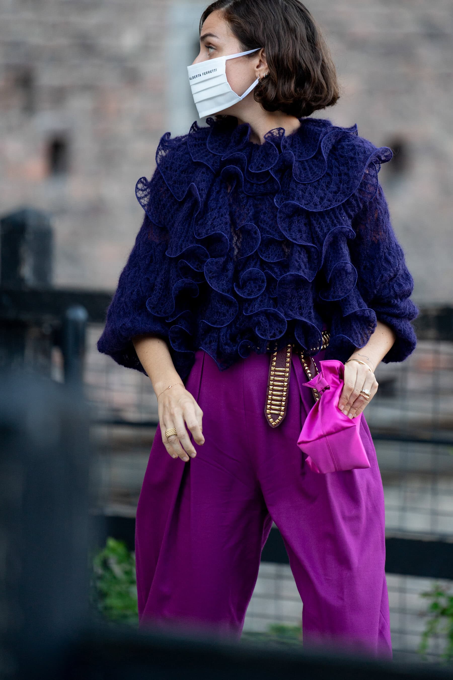Milan Street Style Spring 2021 Day 1 