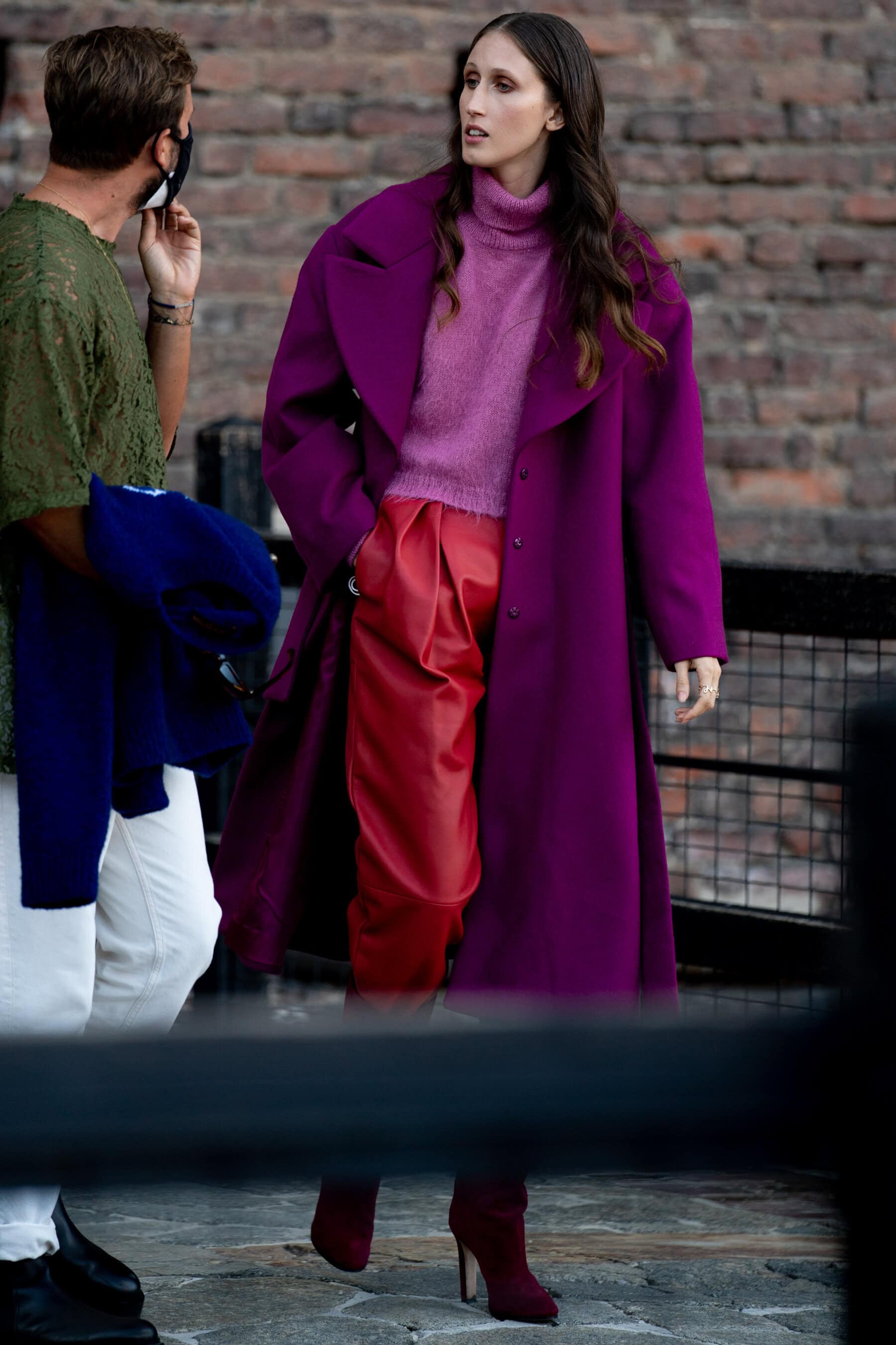 Milan Street Style Spring 2021 Day 1 