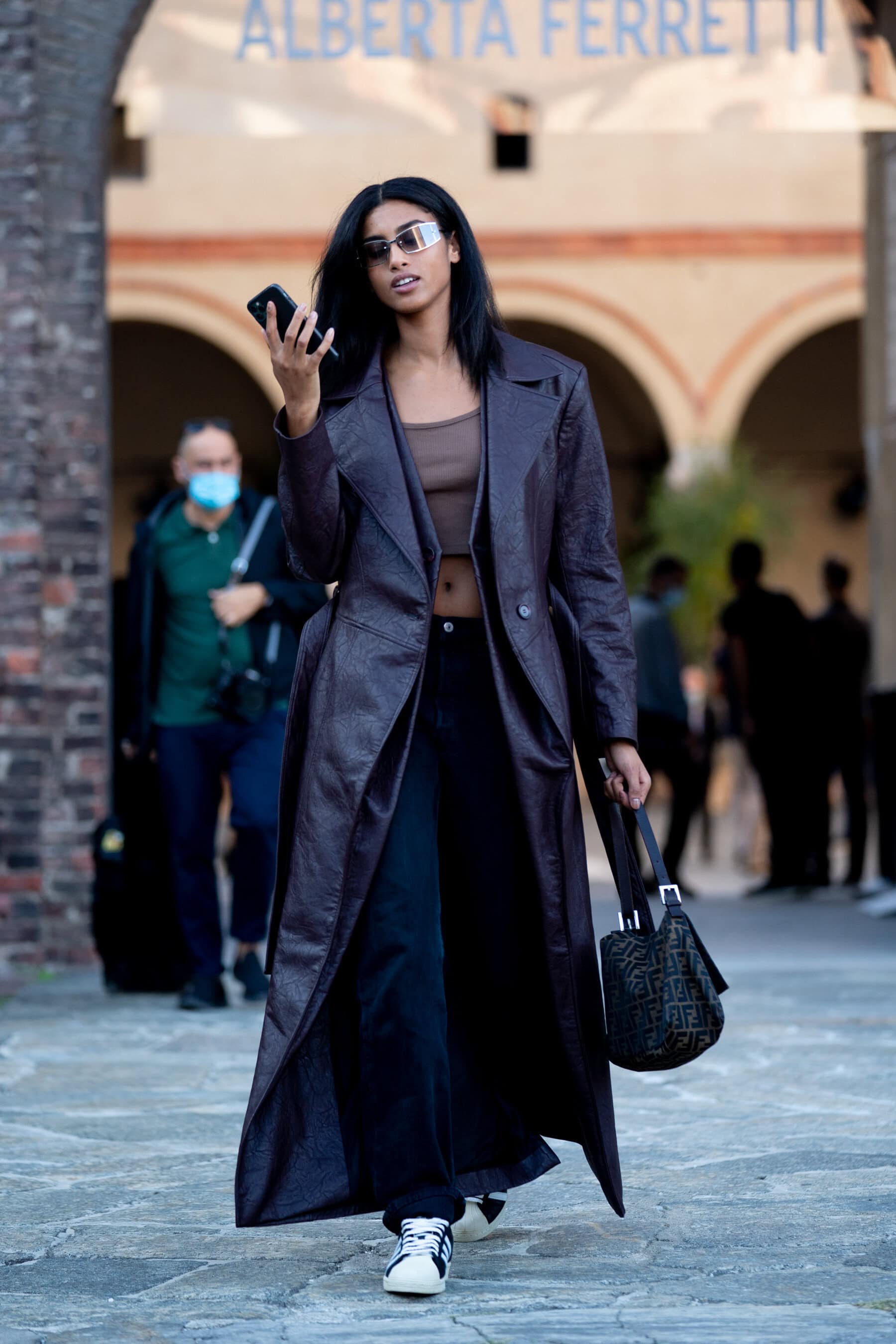 Milan Street Style Spring 2021 Day 1 