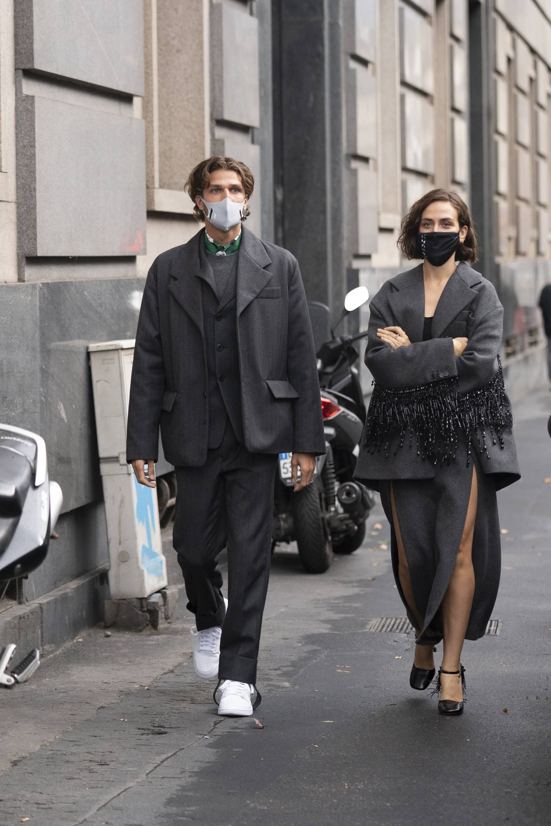 Milan Street Style Spring 2021 Day 3 